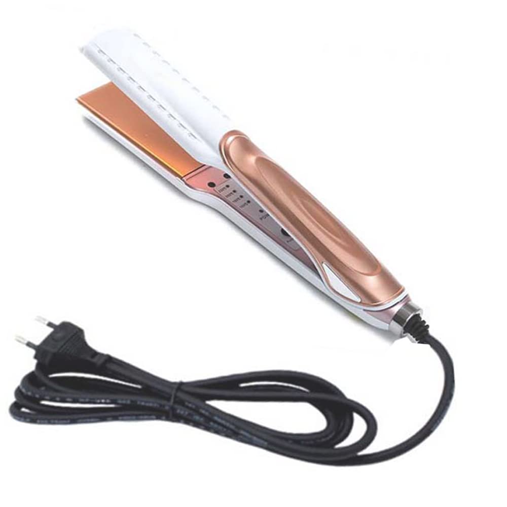 Professional KM-473 Electric Hair Crimper Styler Machine - Salon-Grade Hair Waving Iron for Curly & Wavy Hairstyles - Perfect for Home Use, Parties & Special Occasions