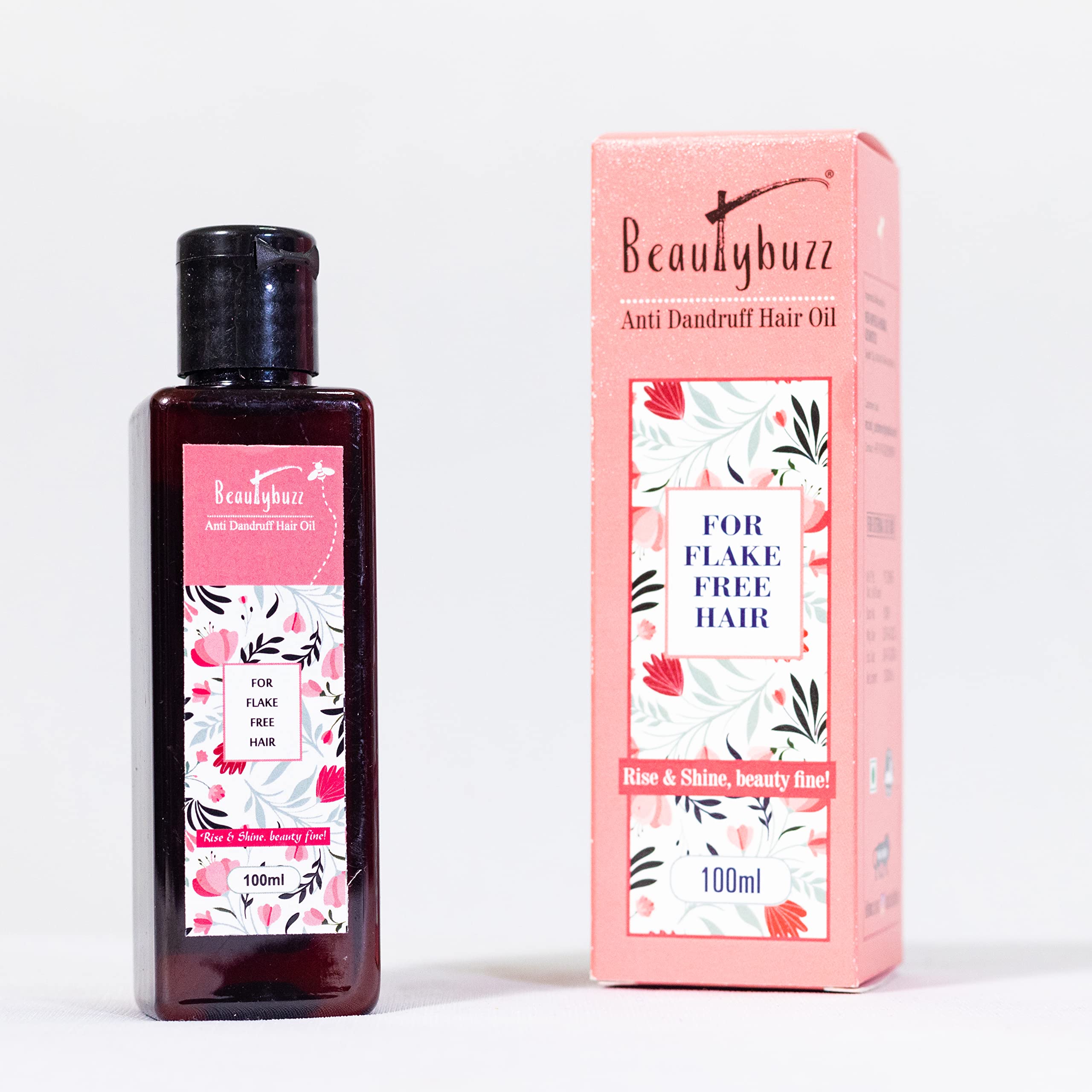 Beautybuzz Anti Dandruff Hair Oil - Soothes Itchy Scalp, Treats Dry Scalp & Prevents Dandruff - Natural Hair Care for Men & Women - Perfect for Daily Scalp Massage & Hair Growth Treatment