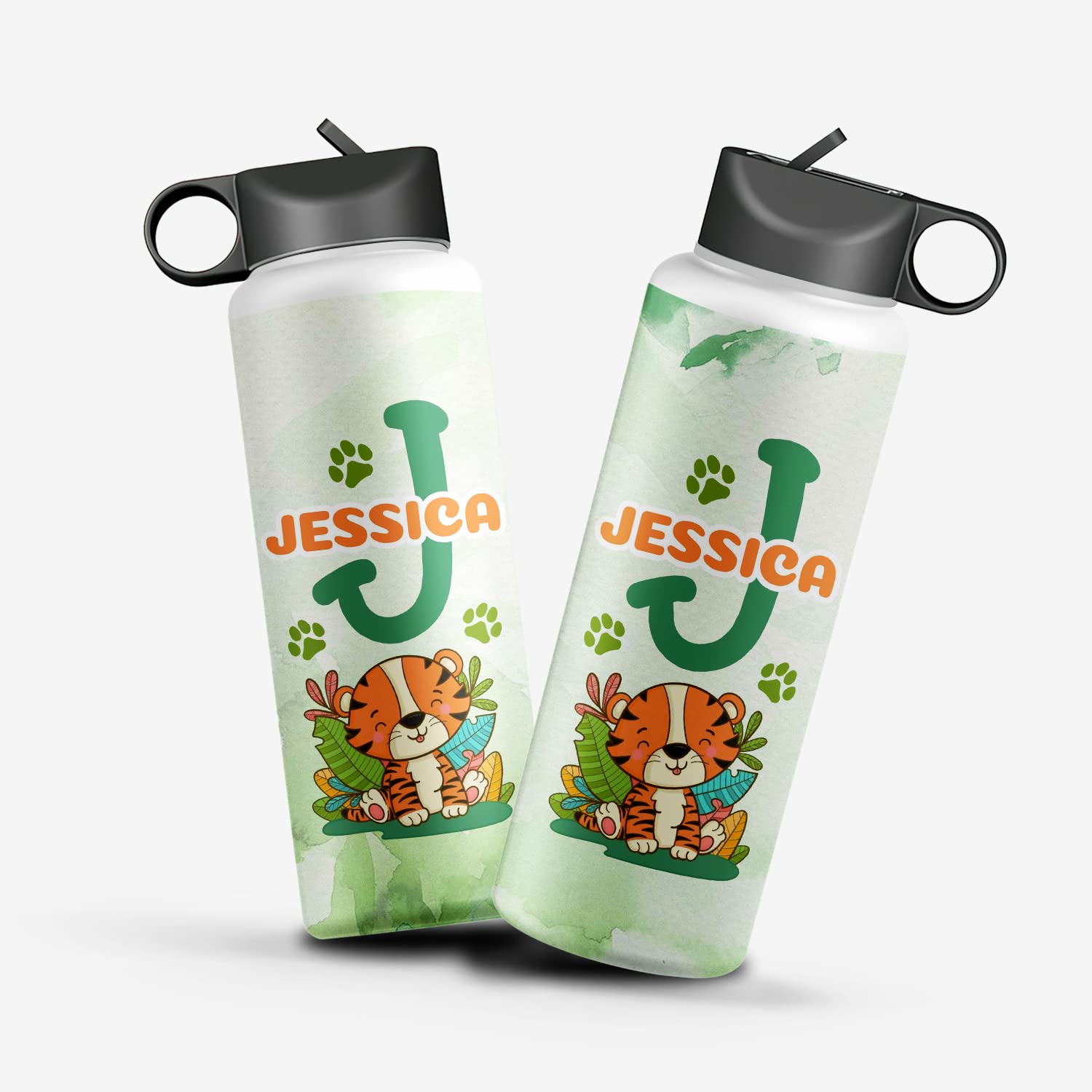 Teewarrior Personalized Kids Water Bottle - 7 Custom Designs, Insulated & Reusable - Custom Name & Text for Boys, Girls, Teens - Perfect for School, Sports & Outdoor Activities - Best Gift for Birthdays & Back to School