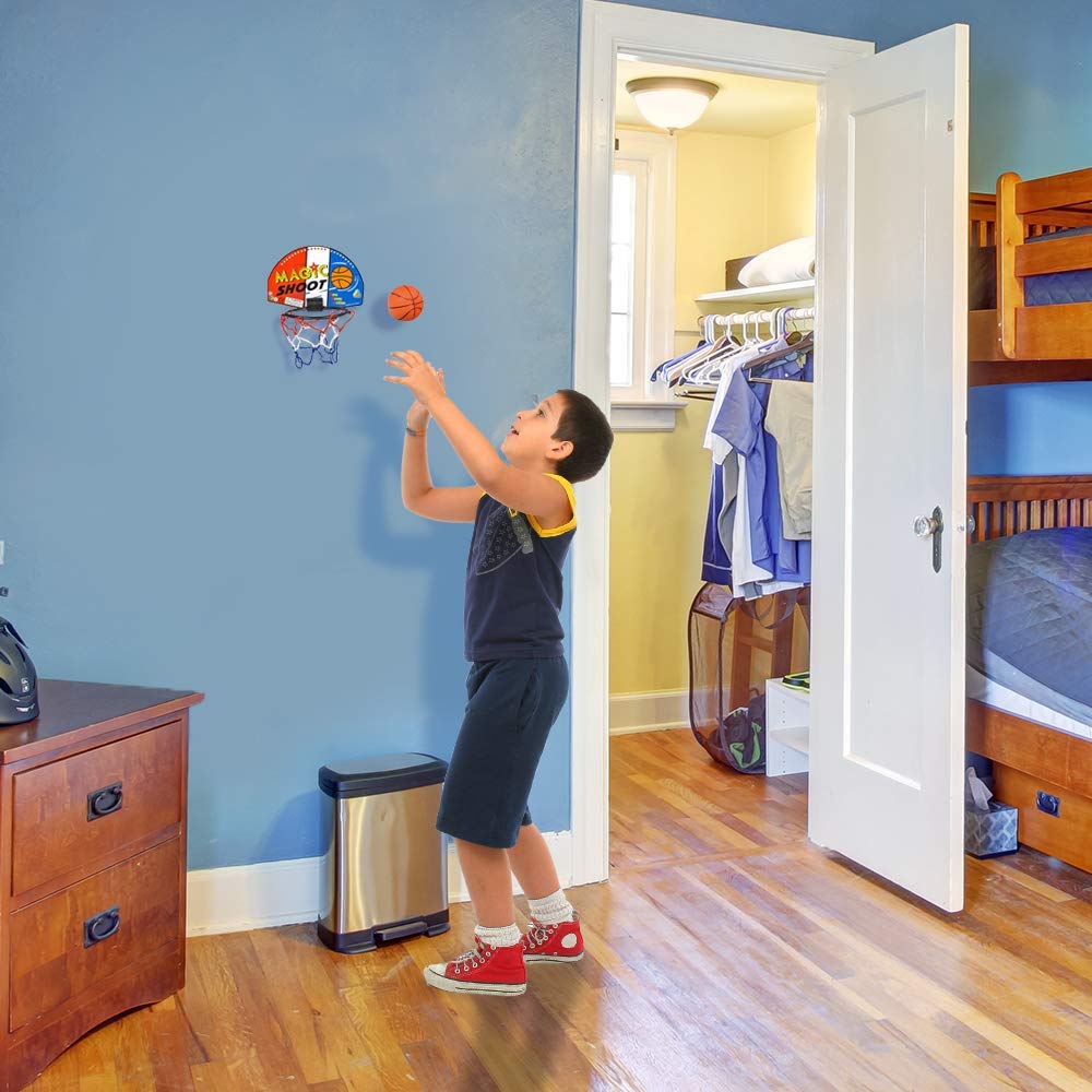 ArtCreativity 12-Pack Mini Basketball Game Set for Kids - Indoor Fun & Party Favors