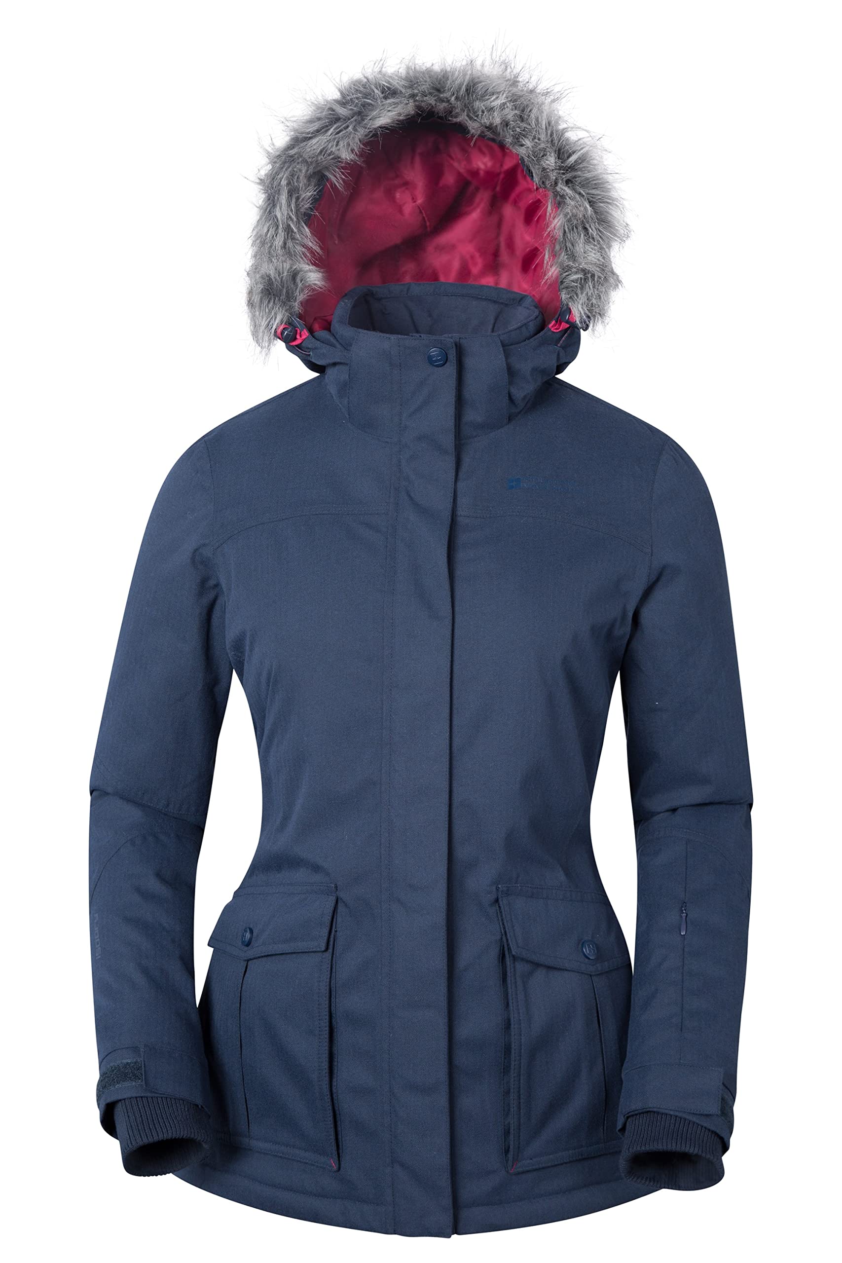 Mountain Warehouse Braddock Women's Waterproof Ski Jacket – Winter Snow Coat for Skiing, Snowboarding & Outdoor Activities