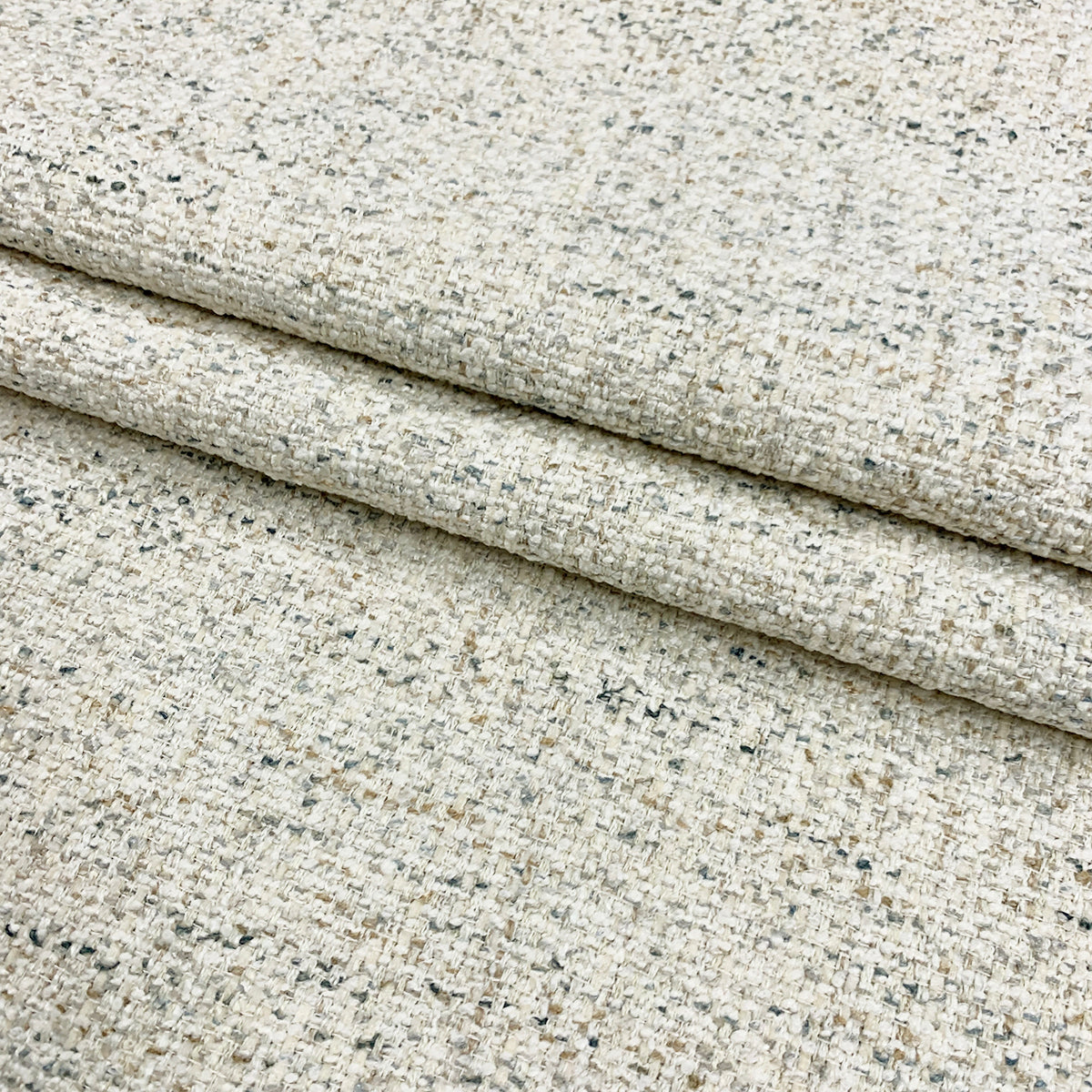 Tweedy Oatmeal Neutral Mag Fabric - Premium Upholstery & Craft Material for Sofa, Curtains, and DIY Home Decor Projects
