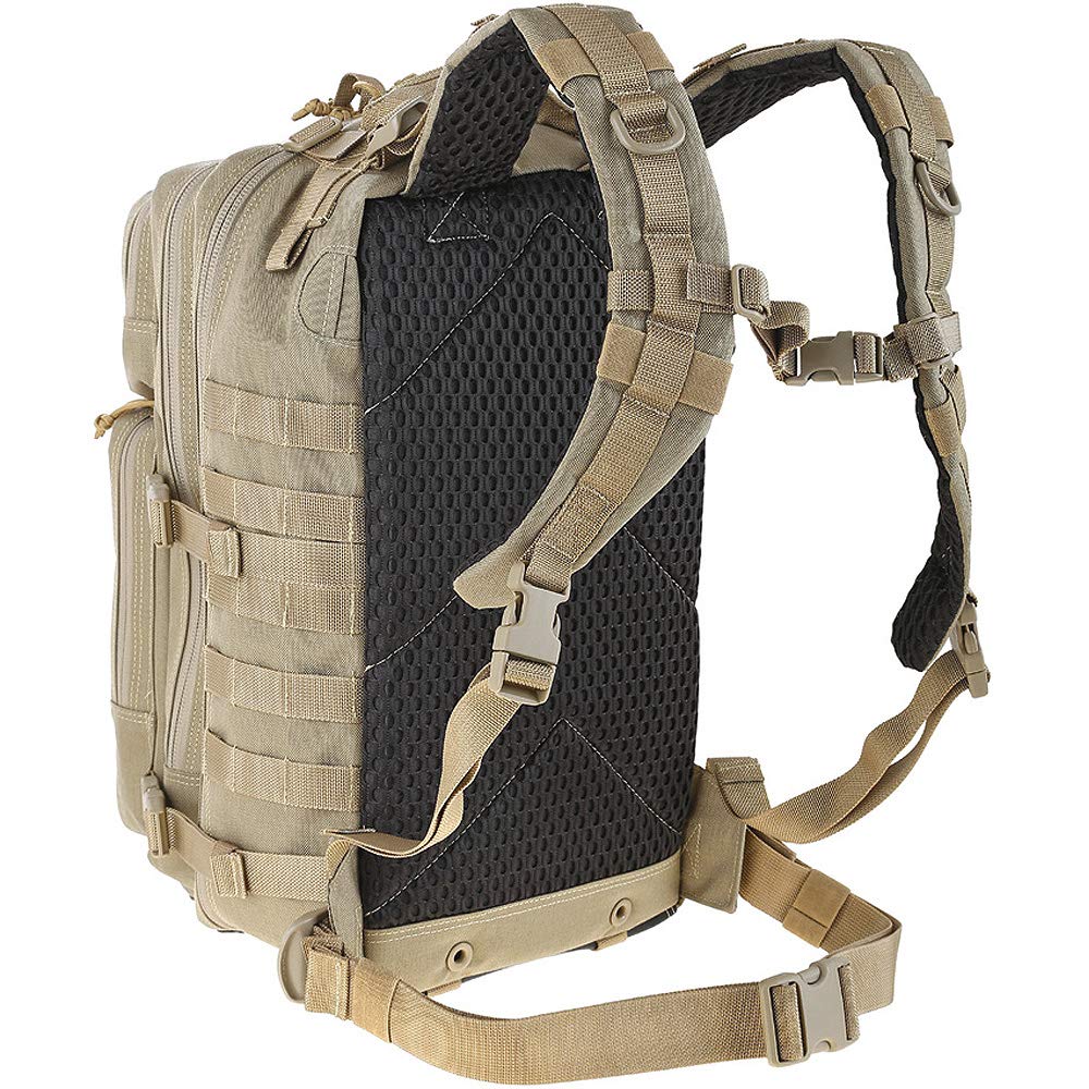 MAXPEDITION Falcon-III Tactical Backpack (Khaki) - Durable Military-Grade Hiking & Camping Backpack for Outdoor Adventures, Travel & Everyday Use