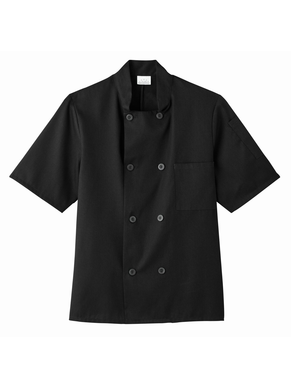 Premium Unisex Short Sleeve Chef Coat - Five Star Chef Apparel 18001 | Professional Kitchen Uniform for Cooking, Baking & Culinary Arts | Ideal for Chefs, Caterers & Culinary Students