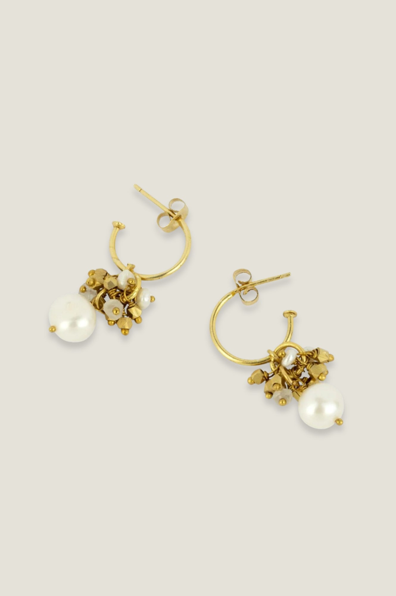 Hollie Gold Earrings for Women - Elegant Dainty Hoop Earrings for Everyday Wear | Perfect for Parties, Weddings & Office