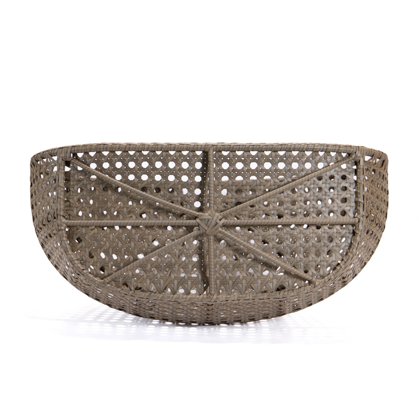 Brown Wicker Hanging Double Seat Swing Chair with Stand & Beige Cushion - Outdoor Patio Furniture for Garden, Backyard, Porch Relaxation