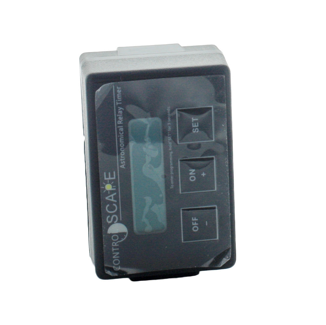 CS ART ControlScape Astronomical Relay Timer - Smart Outdoor Lighting Timer for Garden, Landscape & Pool Automation (Weatherproof, Energy Saving) - Perfect for Home, Backyard & Commercial Use