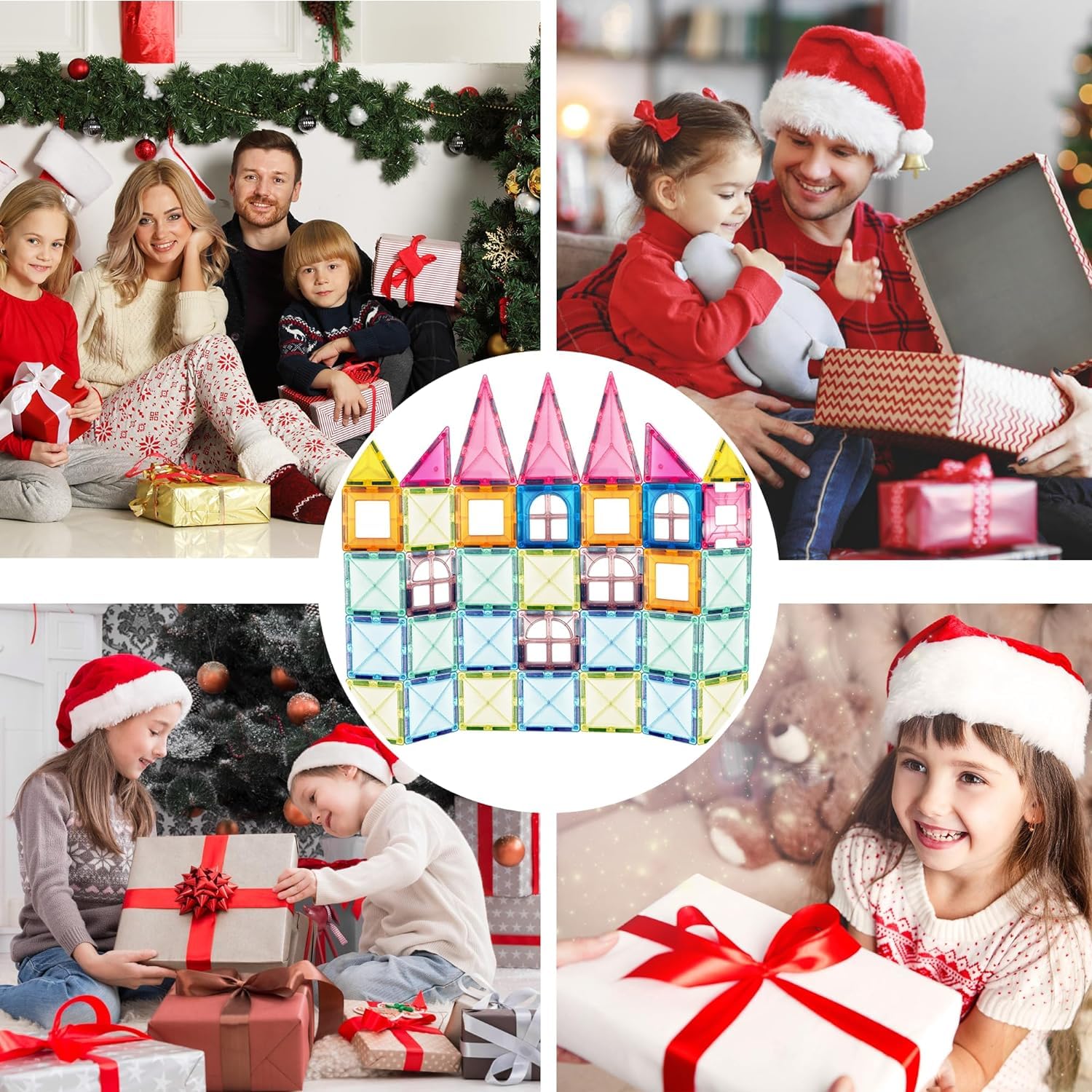 70 PCS Magnetic Building Tiles for Kids - STEM Educational Preschool Toys, Magnet Blocks Construction Set for Boys & Girls Ages 3+ | Perfect for Classroom Learning, Birthday Gifts & Creative Play