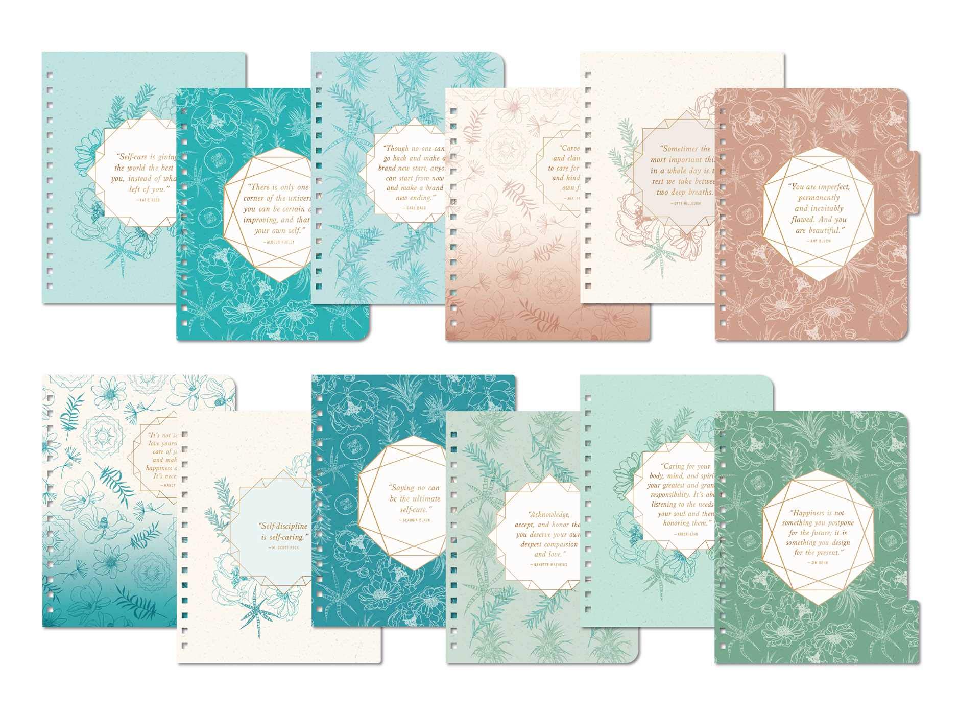 Self-Care Undated Planner - Mindfulness Gifts for Women | Daily Journal & Goal Tracking