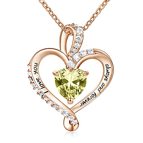 Rose Gold-August-Peridot