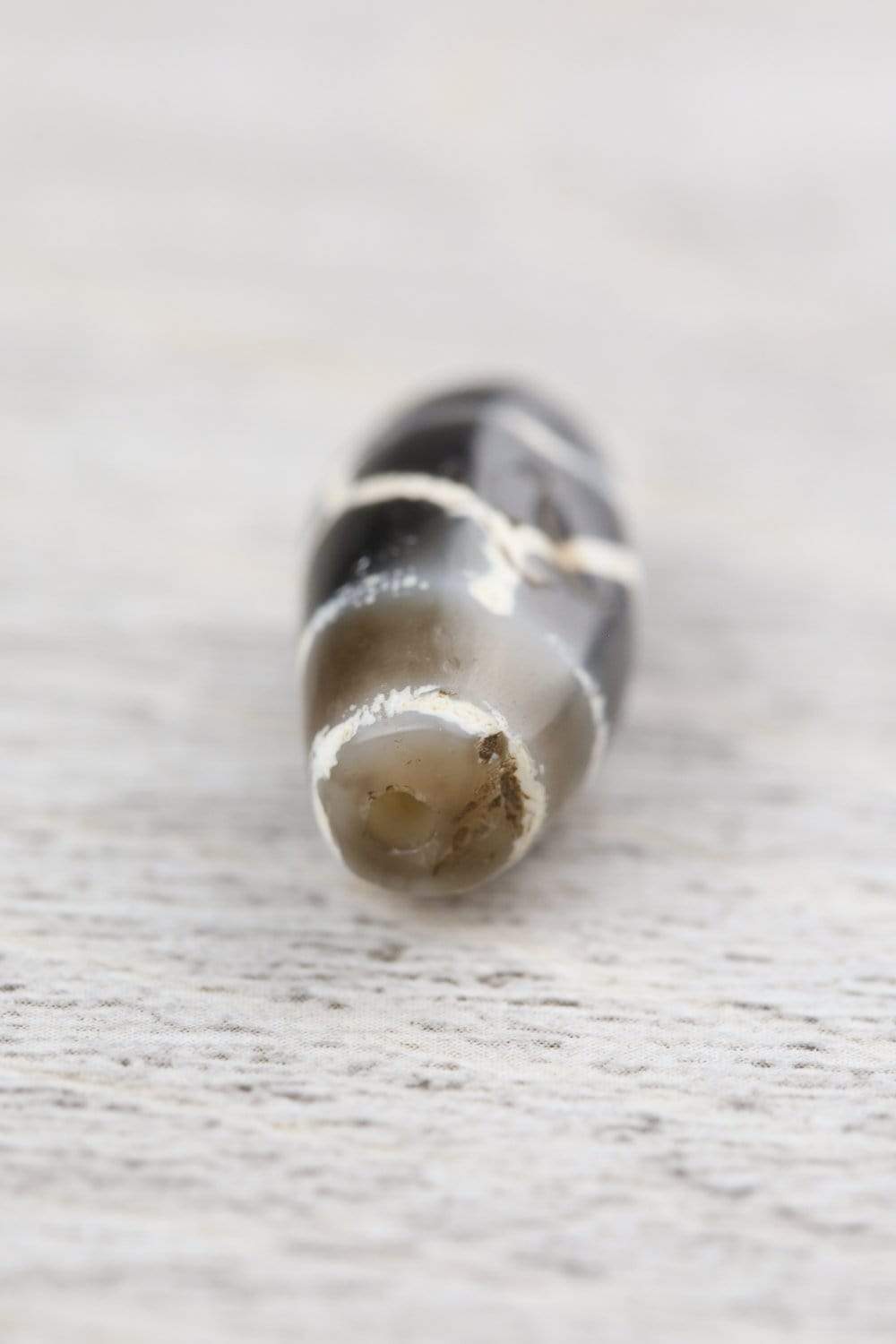 Authentic Ancient Longevity Dzi Bead - Tibetan Buddhist Protection Amulet for Good Luck & Spiritual Healing | Perfect for Meditation, Energy Balancing & Personal Blessings