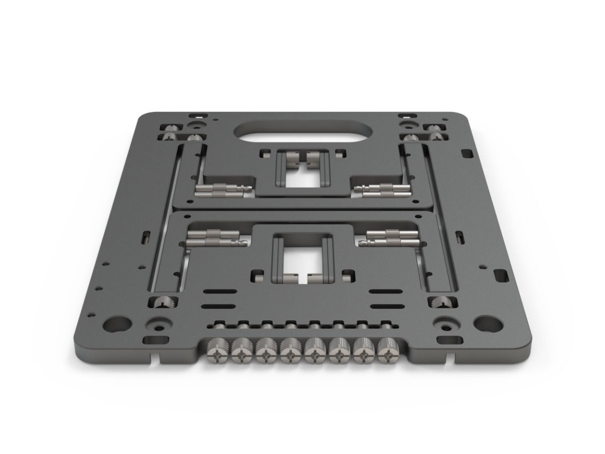 Streacom BC1 V2 Mini Benchtables - Compact Workstation for PC Building & Repair (Silver/Black/Titanium) | Ideal for Electronics Hobbyists & DIY Enthusiasts