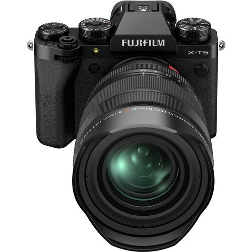 FUJIFILM X-T5 Mirrorless Digital Camera (Black) - 26.1MP APS-C Sensor, 5-Axis IBIS, 4K Video - Perfect for Travel Photography & Vlogging