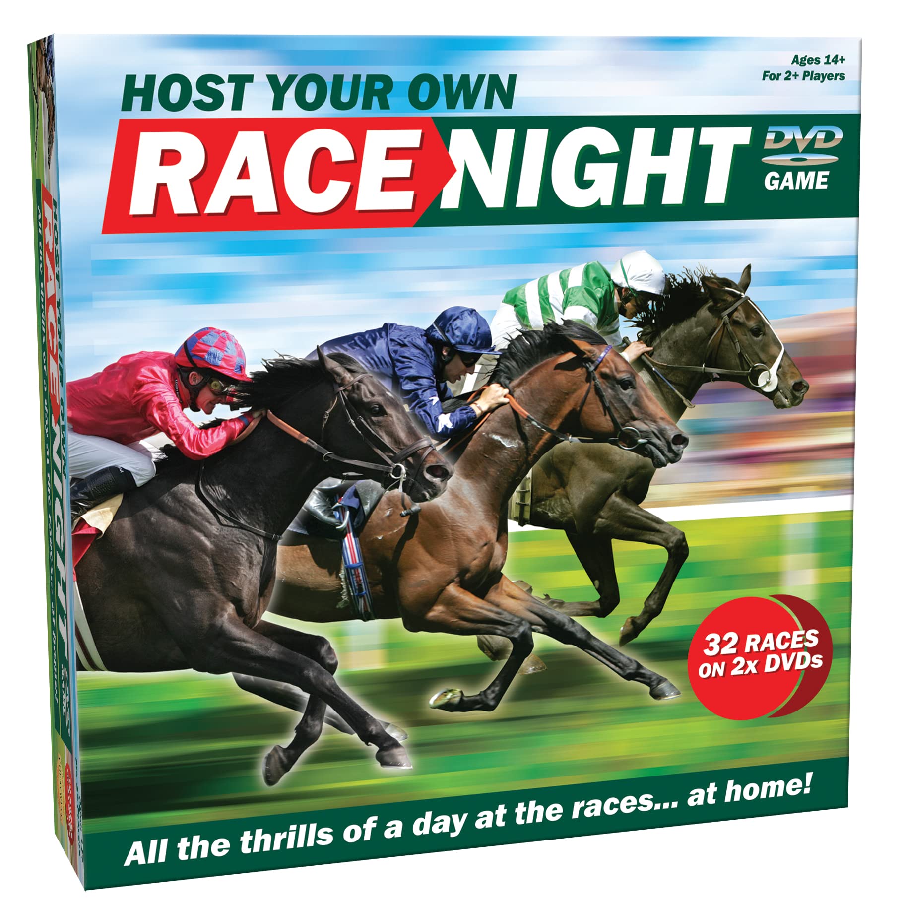 Host Your Own Race Night - Fun DIY Game Set for Family & Friends | Perfect for Parties, Game Nights & Team Building Events