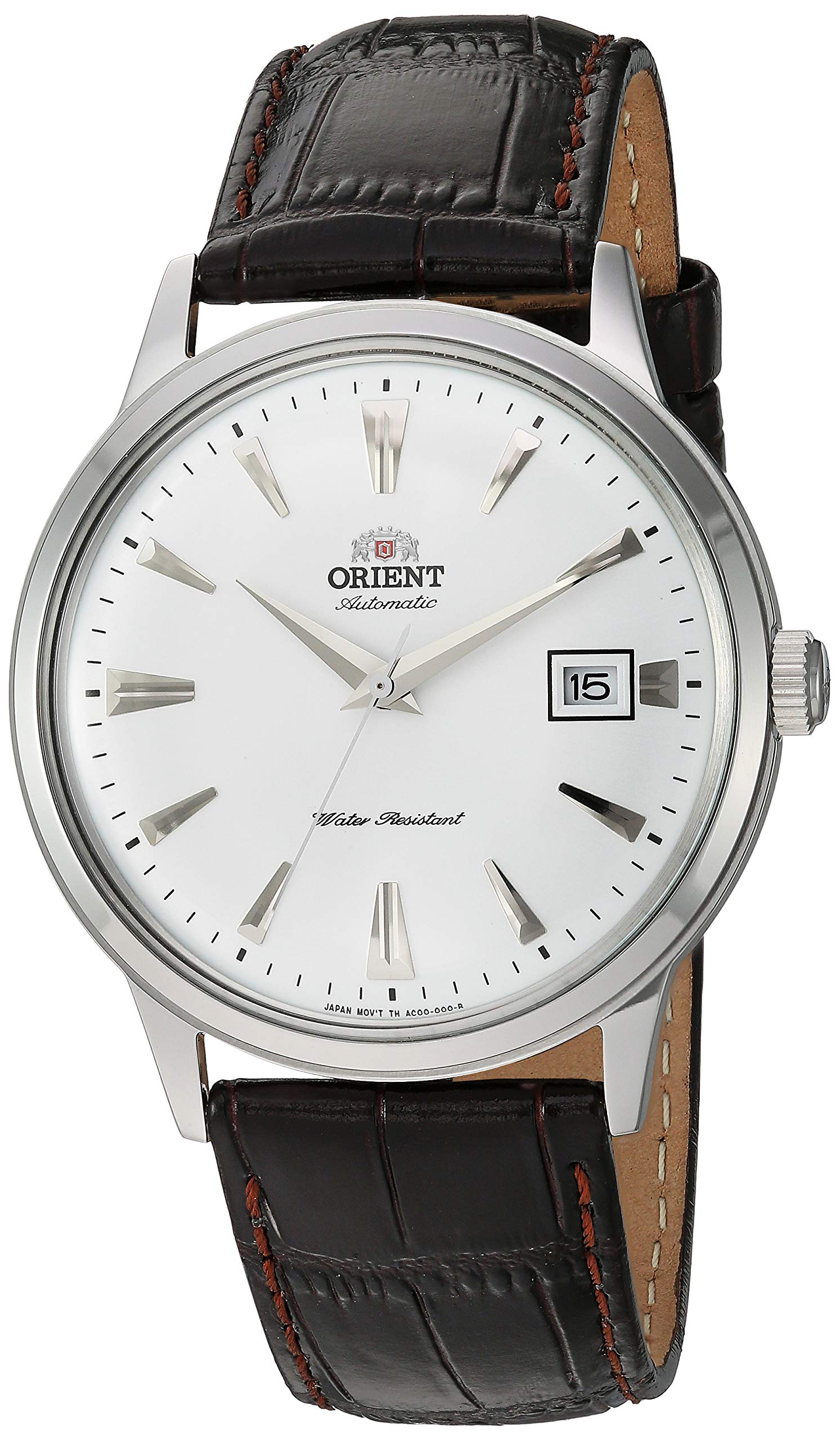 Orient Japanese Automatic & Hand-Winding Stainless Steel Classic Watch for Men - 40.5mm Waterproof Dress Watch for Business, Formal & Everyday Wear