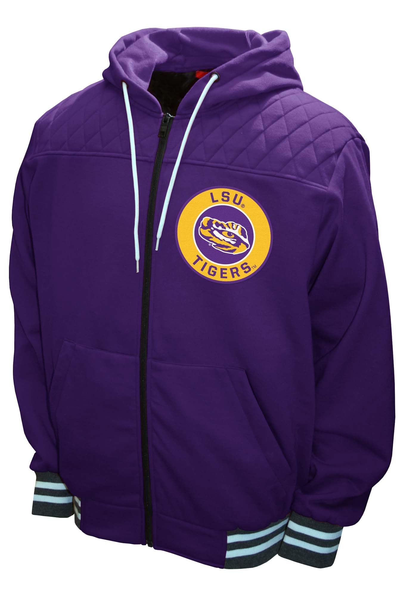 Men's College Walk-On Full Zip Hoodie Jacket - Comfortable & Stylish Pullover for Casual Wear, Campus Life & Outdoor Activities