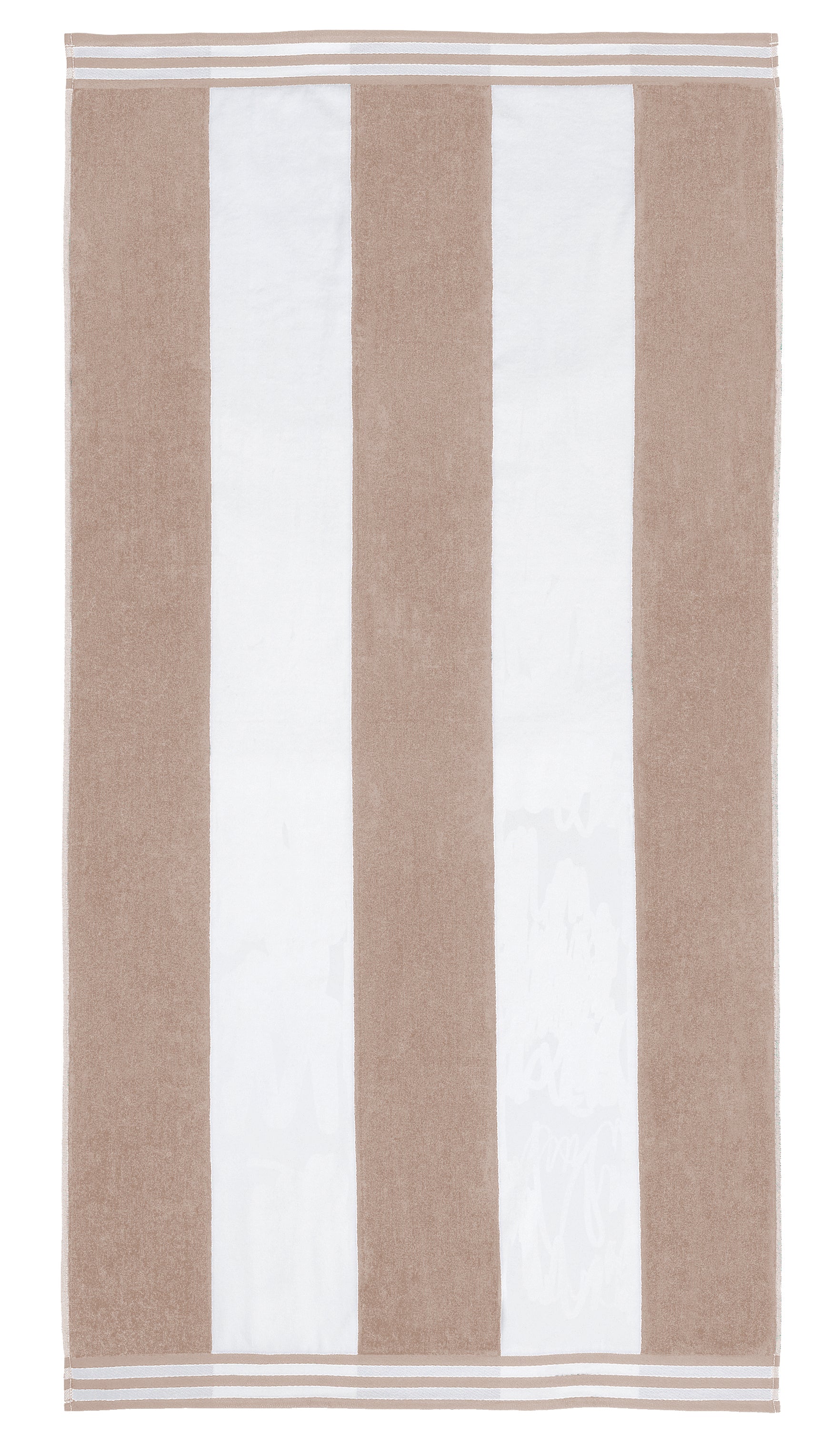 Premium Cabana Stripe Oversized Cotton Beach Towel Set of 2, 4, or 6 - Soft, Absorbent & Quick-Drying for Pool, Beach, Vacation & Spa Use