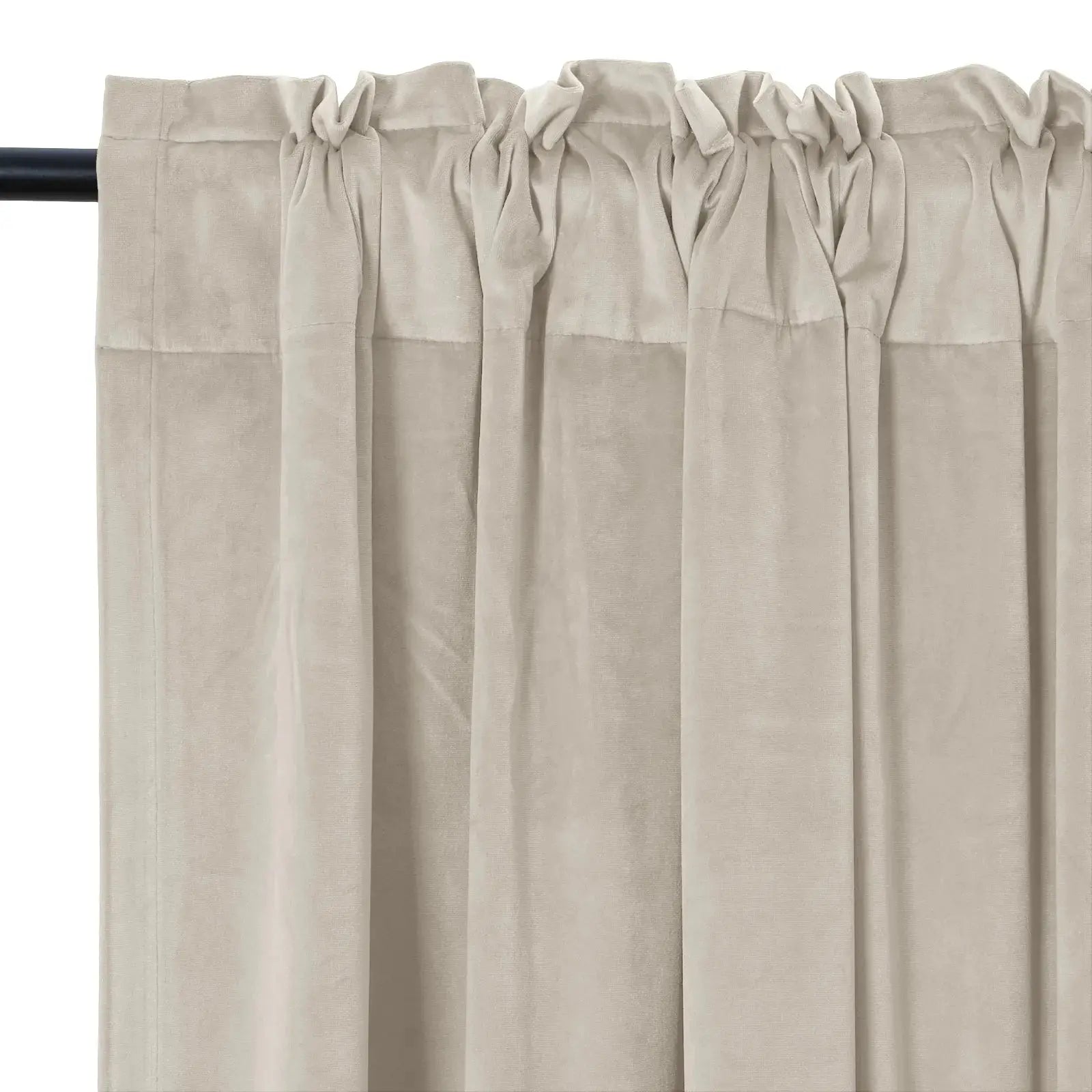 Luxury Birkin Velvet Curtains - Soft Blackout Drapes for Living Room & Bedroom - Premium Soundproof Thermal Insulated Window Treatments for Home Decor