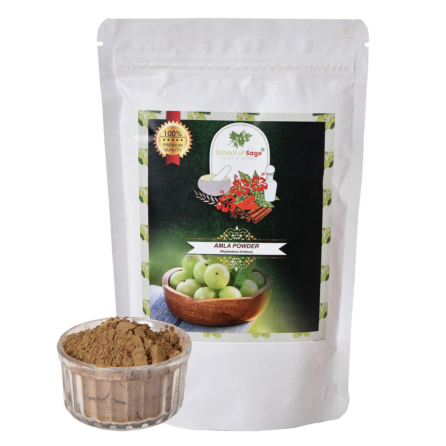 Organic Reetha Powder, Amla Powder & Shikakai Powder Combo - 100% Natural Herbal Hair Care Trio (200g Each) | Ayurvedic Treatment for Dandruff, Hair Growth & Scalp Health - Perfect for DIY Shampoo, Hair Masks & Natural Cleansing