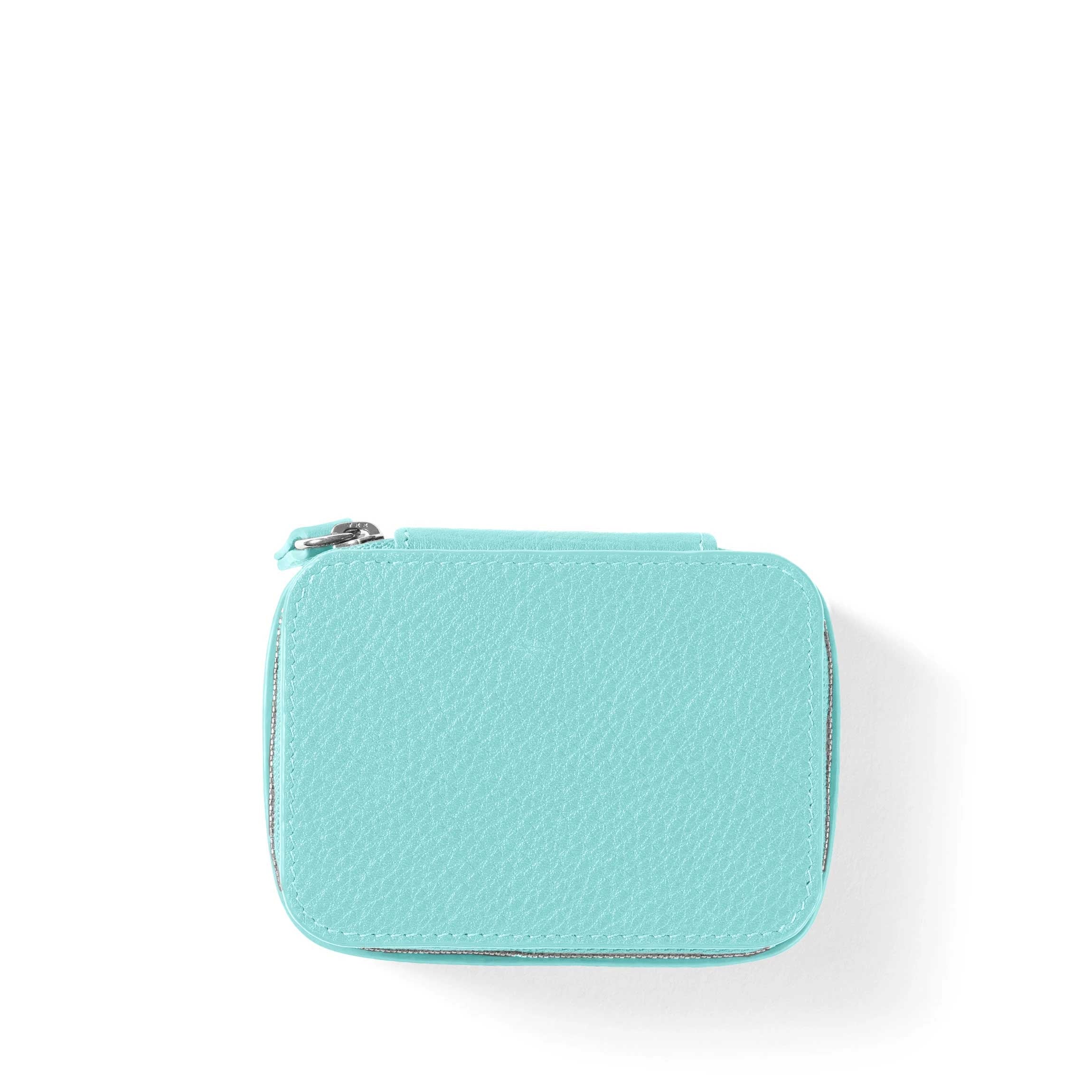 Celeste Small Jewelry Organizer Box - Compact Travel Jewelry Case for Earrings, Rings & Necklaces - Perfect for Home Storage, Vacation & Gift Giving