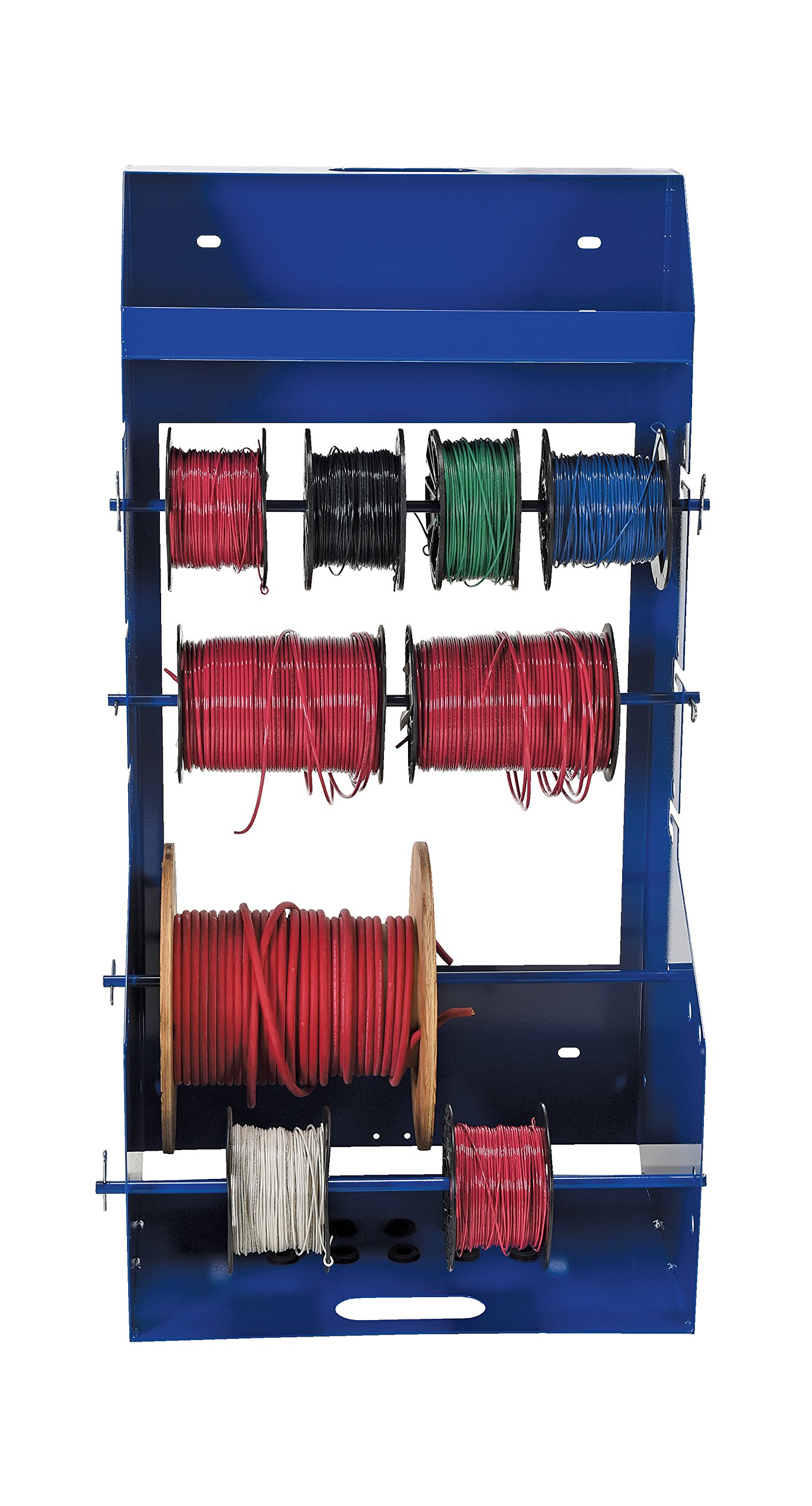 Vestil WIRE-D Stand Alone Wire Reel Caddy Holder - 16.25