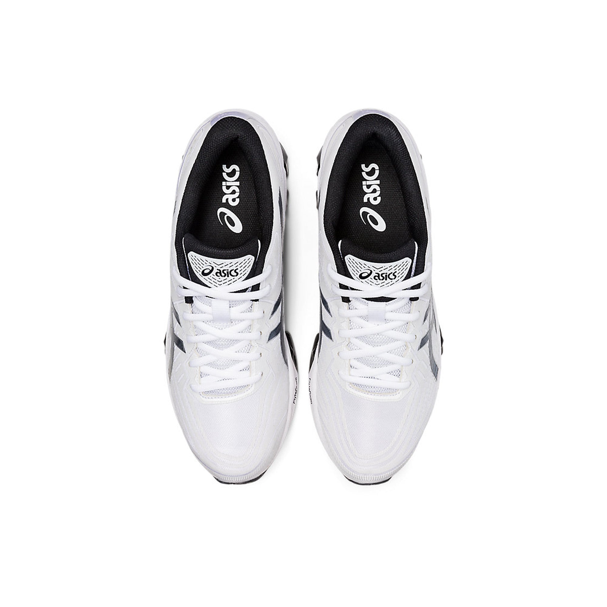 ASICS Quantum 360 VII Running Shoes - White/Black - Men's Athletic Sneakers for Jogging, Gym & Daily Wear