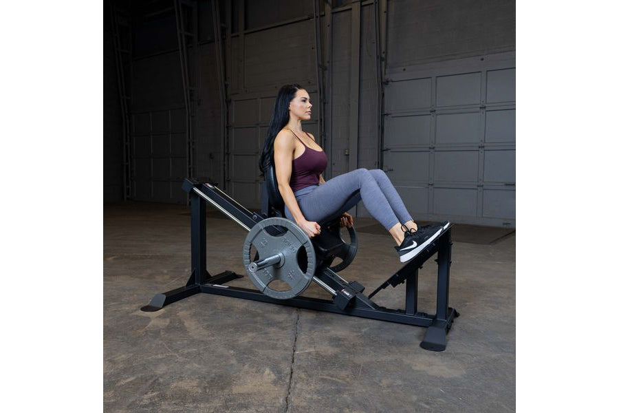 Body Solid GCLP100 Compact Leg Press and Hack Squat Machine for Home Gym - Strength Training Equipment for Legs, Glutes & Lower Body Workouts