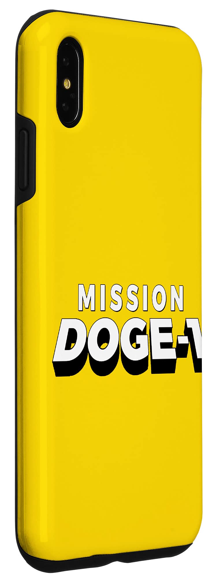 iPhone XS Max Mission Doge-1 Case - Protective Phone Cover with Space-Themed Design | Perfect for Dogecoin Fans & Space Enthusiasts | Durable Shockproof Case for Everyday Use & Travel