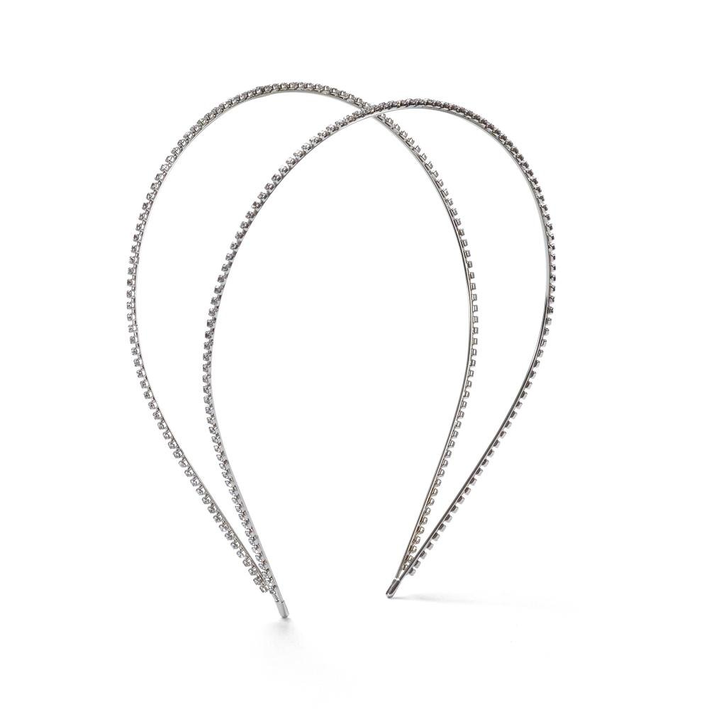 Vera Crystal Headband for Women - Elegant Rhinestone Hair Accessories for Parties, Weddings & Special Occasions
