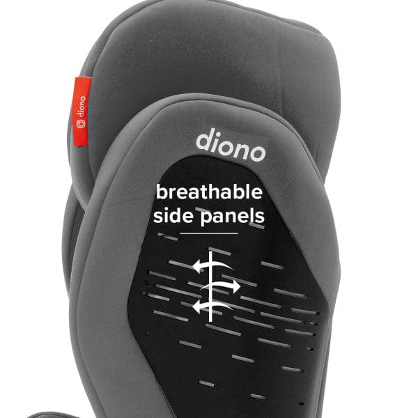 Diono Monterey 4 DXT Latch Booster Car Seat - High Back Booster for Kids 4-12 Years (Up to 120 lbs) | Side Impact Protection | Easy Installation | Perfect for School, Travel & Everyday Use