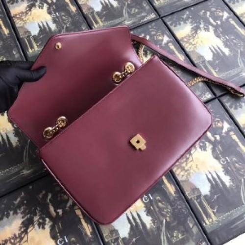 Gucci Rajah Medium Shoulder Bag for Women - Genuine Leather Crossbody Purse with Tiger Head Emblem, Brown Luxury Handbag - Perfect for Work, Travel & Evening Events