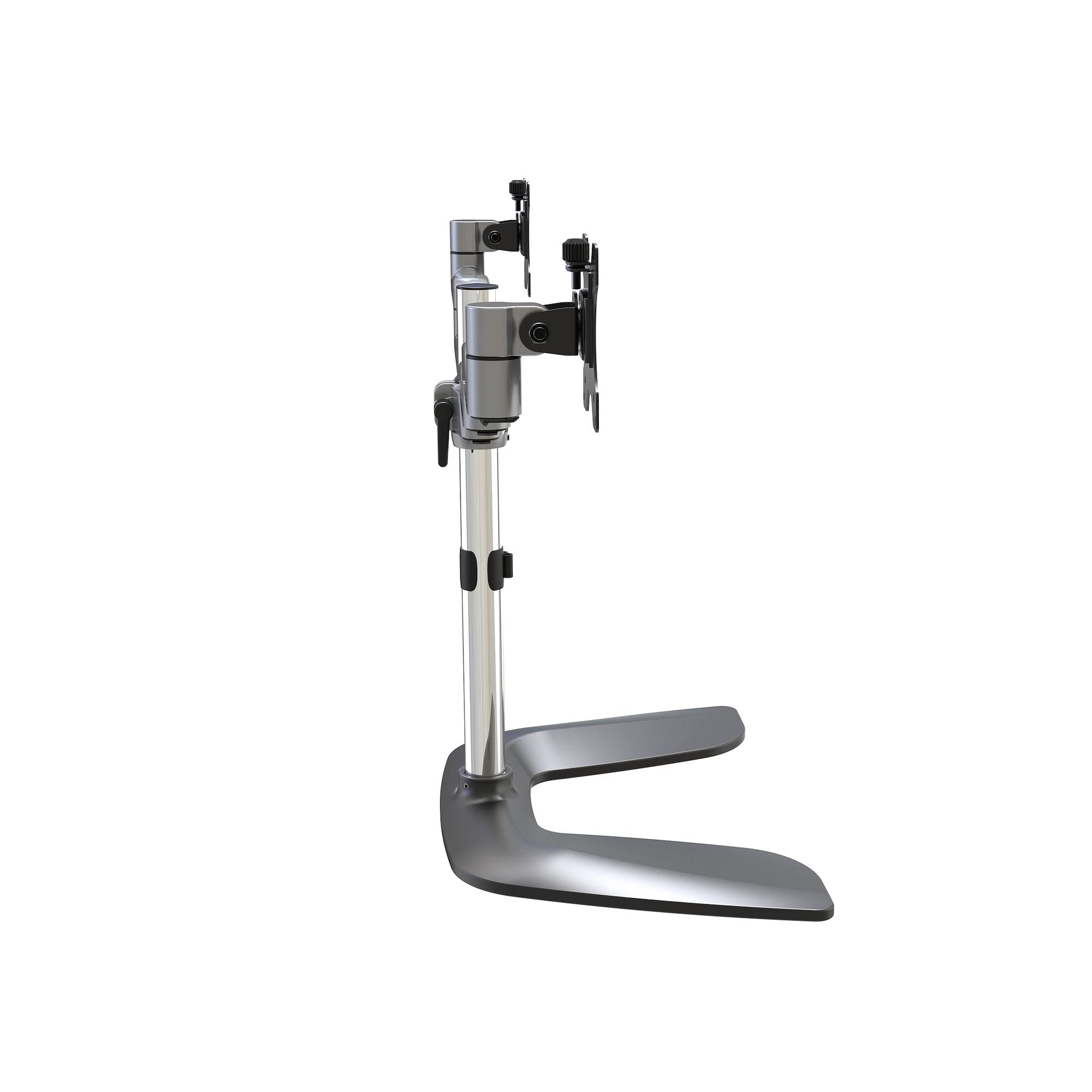 StarTech.com Dual Monitor Stand - Adjustable Height Ergonomic VESA Mount for 2 Screens up to 32