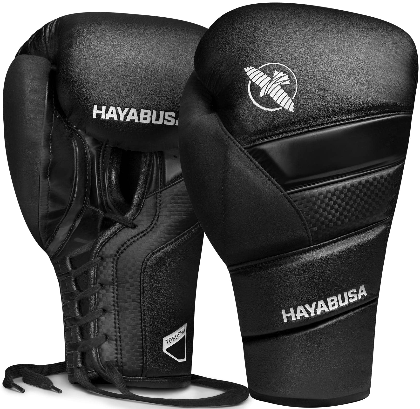 Hayabusa T3 Lace-Up Boxing Gloves for Men & Women - Premium Training Gloves for Boxing, MMA, Kickboxing & Fitness Workouts