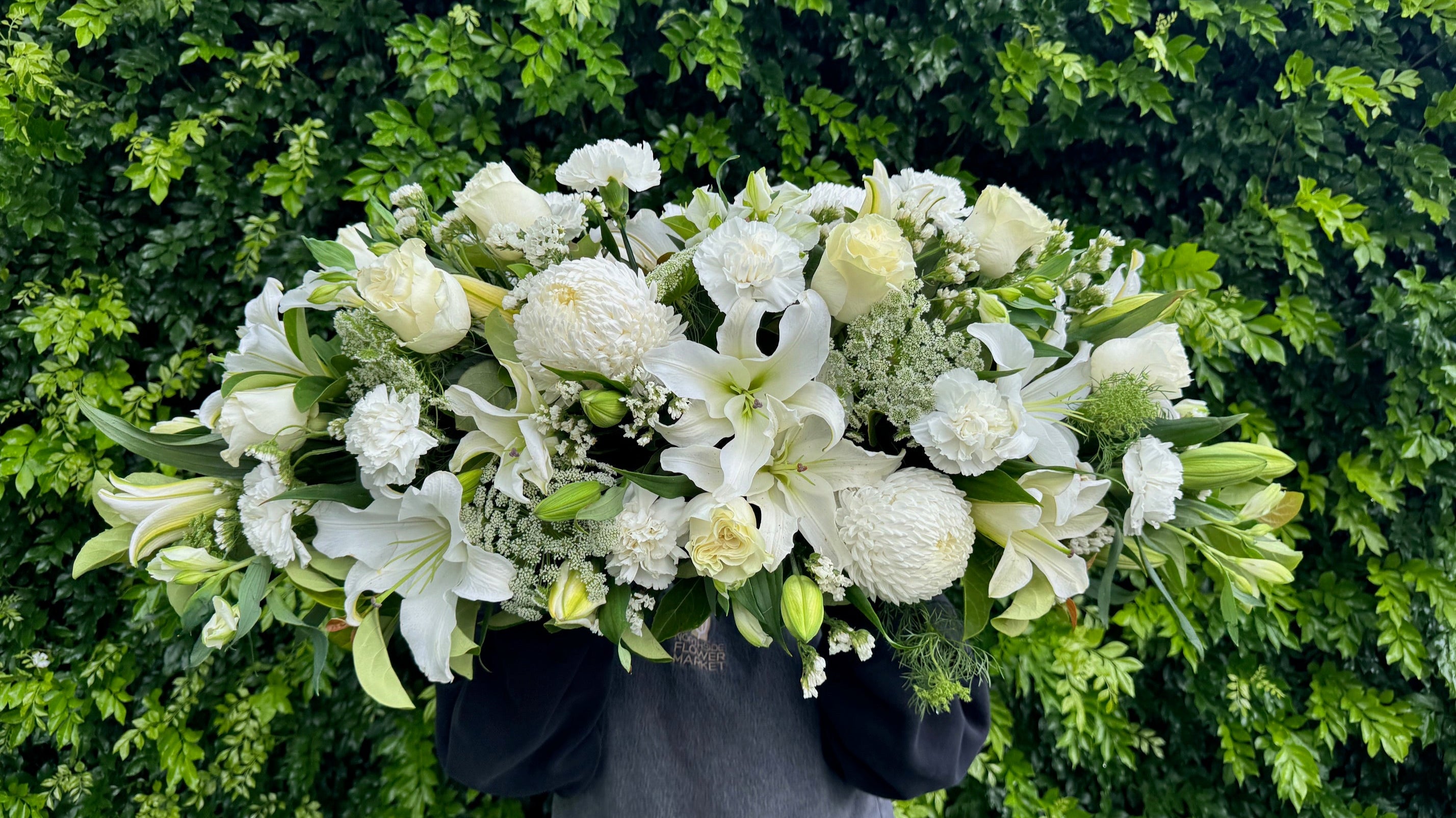 Premium Casket Spray - Elegant Funeral Floral Arrangement for Memorial Services & Sympathy Gifts