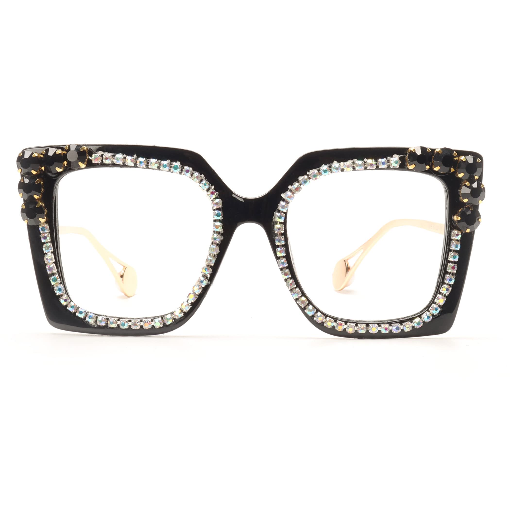 Blue Light Blocking Glasses for Women - Cat Eye Oversize Frame for Reading & Screen Use