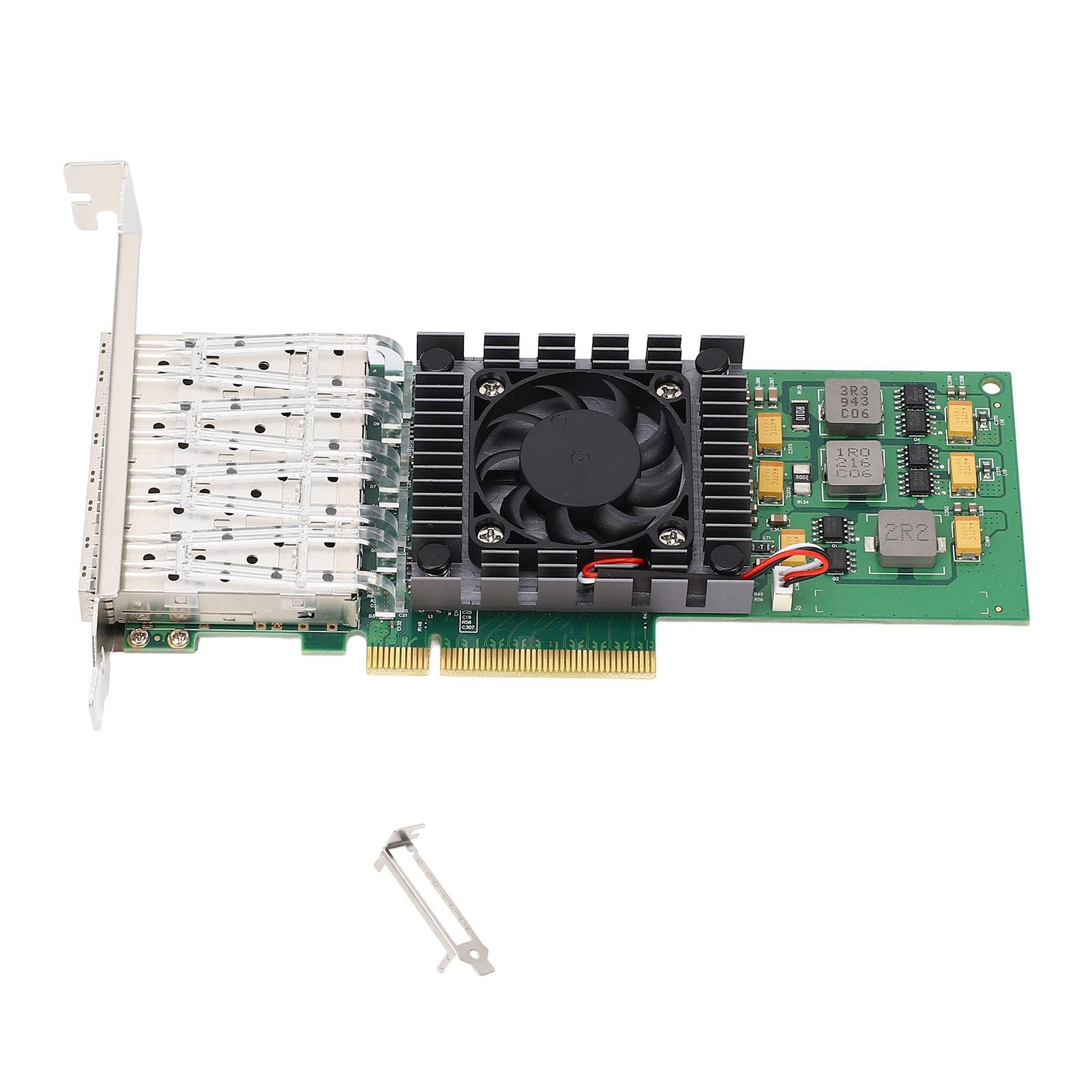 High-Speed BCM57840 PCIe X8 Network Card - Quad SFP28 & LC Fiber Port 10Gbps Ethernet Server Adapter for Data Centers, Cloud Computing, and High-Performance Networking