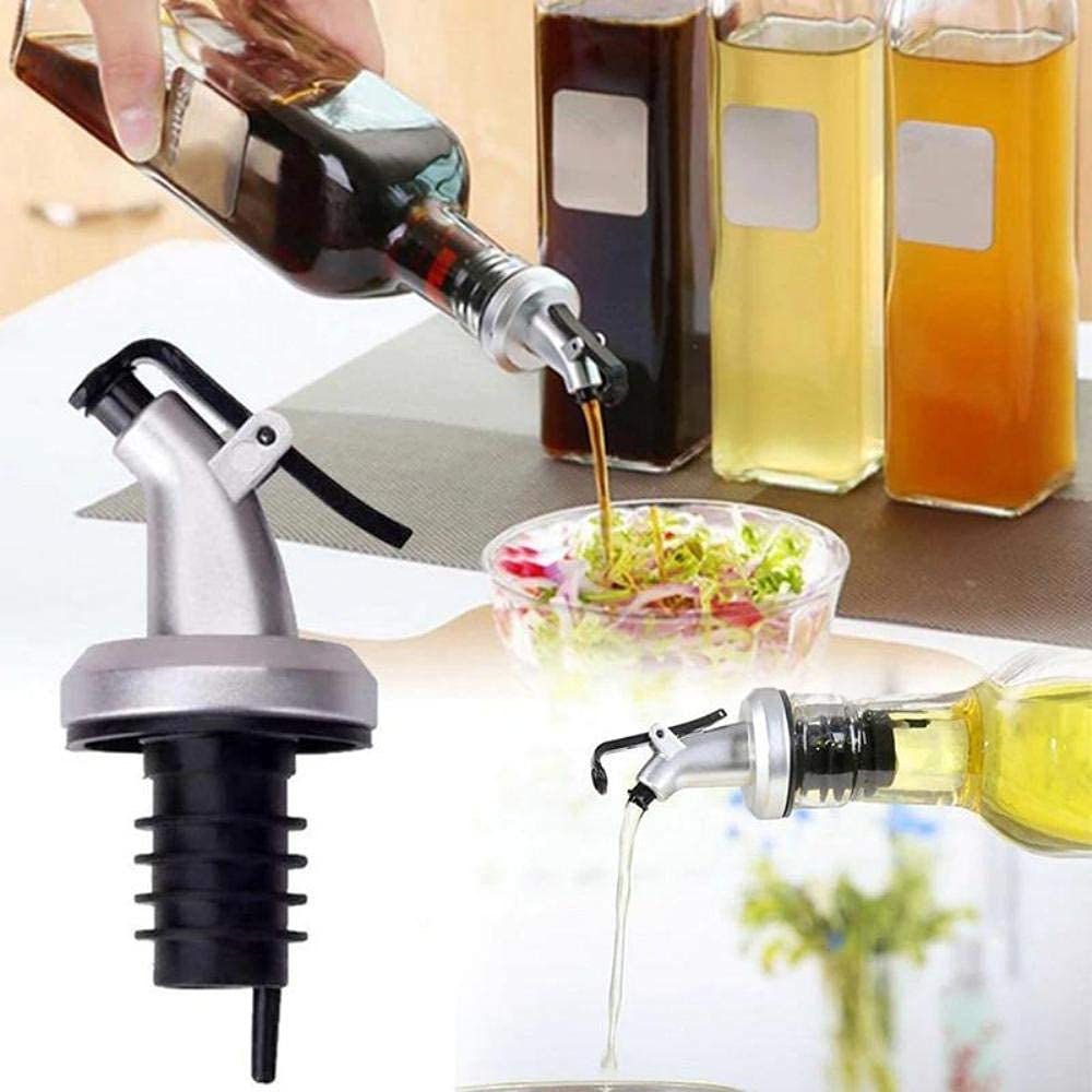 Premium Glass Oil and Vinegar Dispenser Bottle with Drip-Free Spout - Kitchen Essential for Salad Dressing, Cooking Oil & Balsamic Vinegar | Perfect for Restaurants, Home Kitchens & Gourmet Cooking