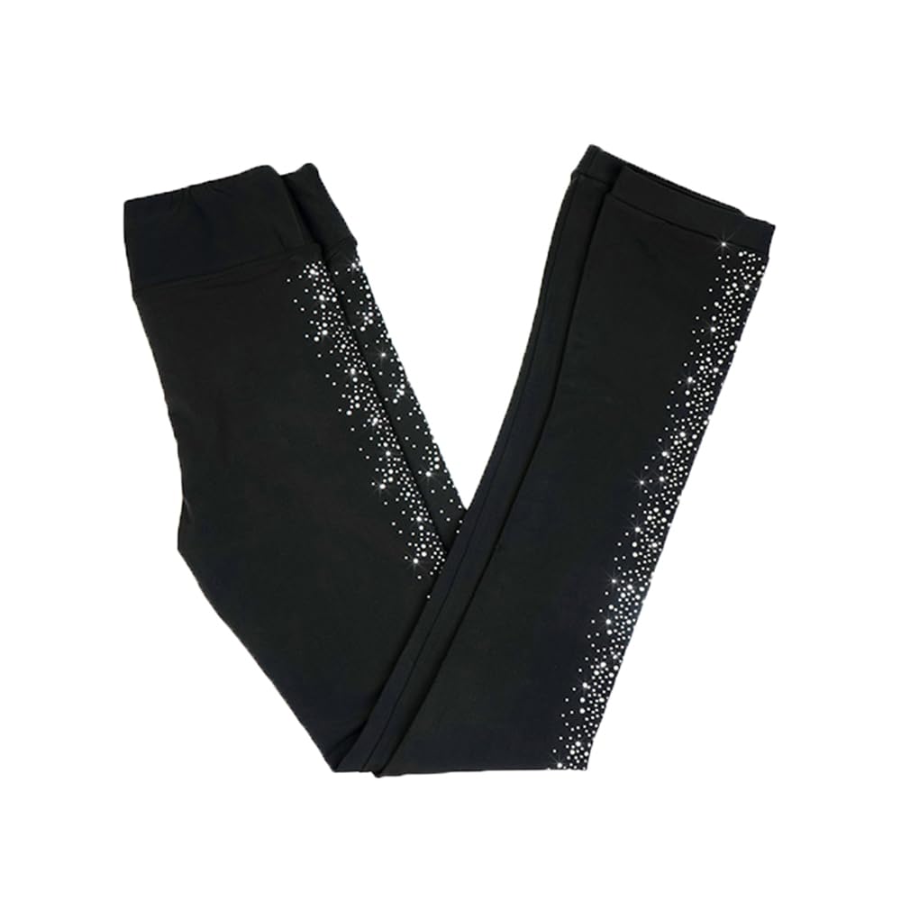 Premium Figure Skating Pants & Ice Dance Training Wear - Comfortable & Stretchy for Performance & Practice - Perfect for Competitions, Lessons & Ice Shows