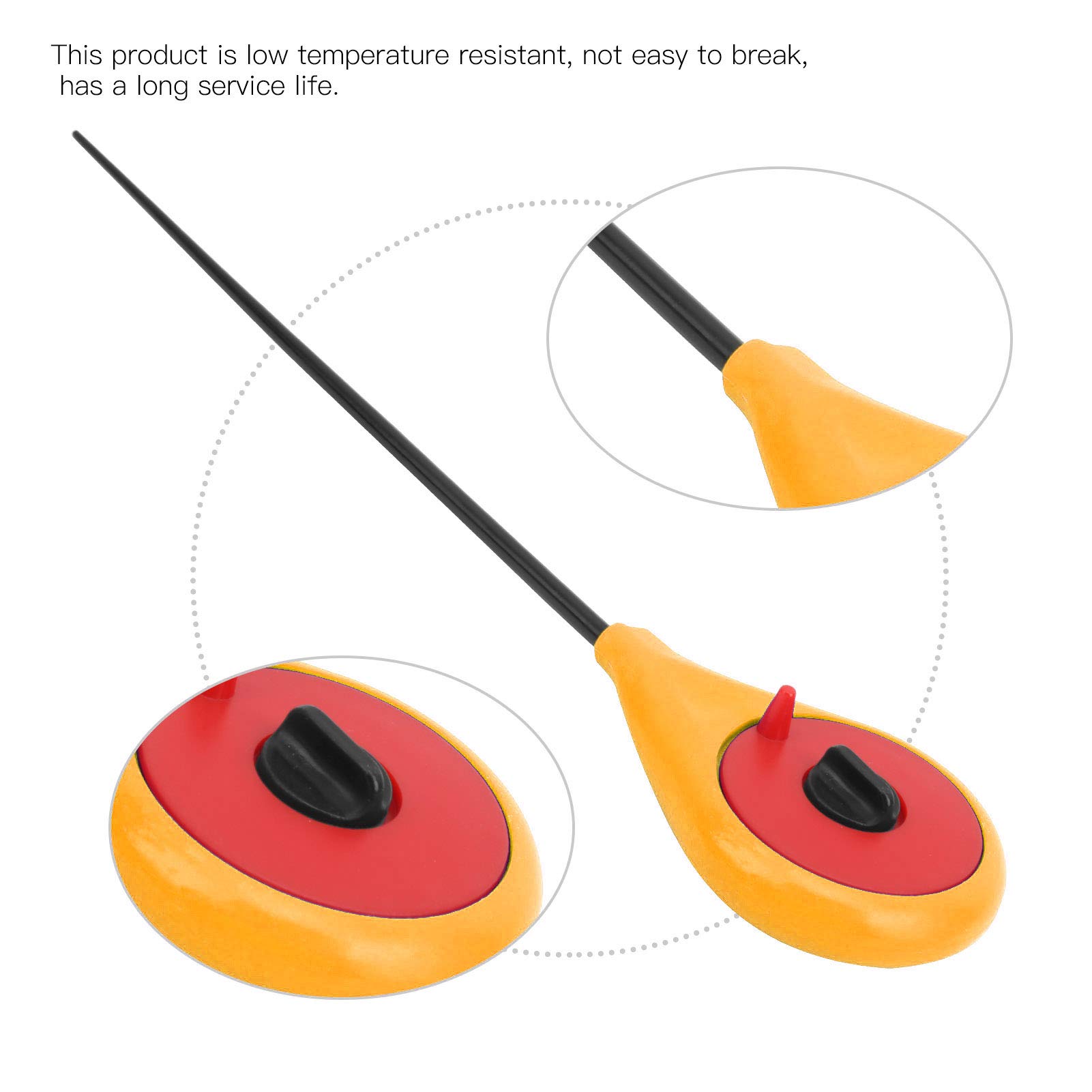Compact Fishing Rod Tip - 14cm High Toughness & Flexible for Lake & Sea Fishing - Perfect for Anglers & Fishing Enthusiasts - Ideal for Freshwater & Saltwater Fishing Adventures