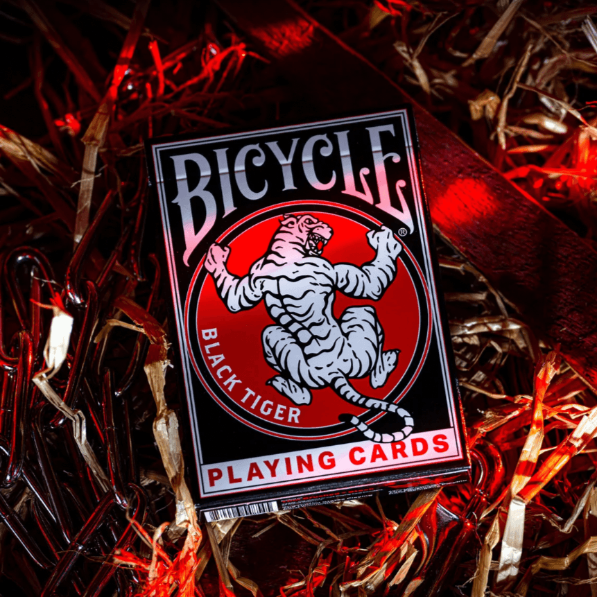 Bicycle Black Tiger Legacy Edition Playing Cards - Premium Mystery Deck for Magic Tricks, Poker & Cardistry - Perfect for Collectors, Gamers & Card Enthusiasts