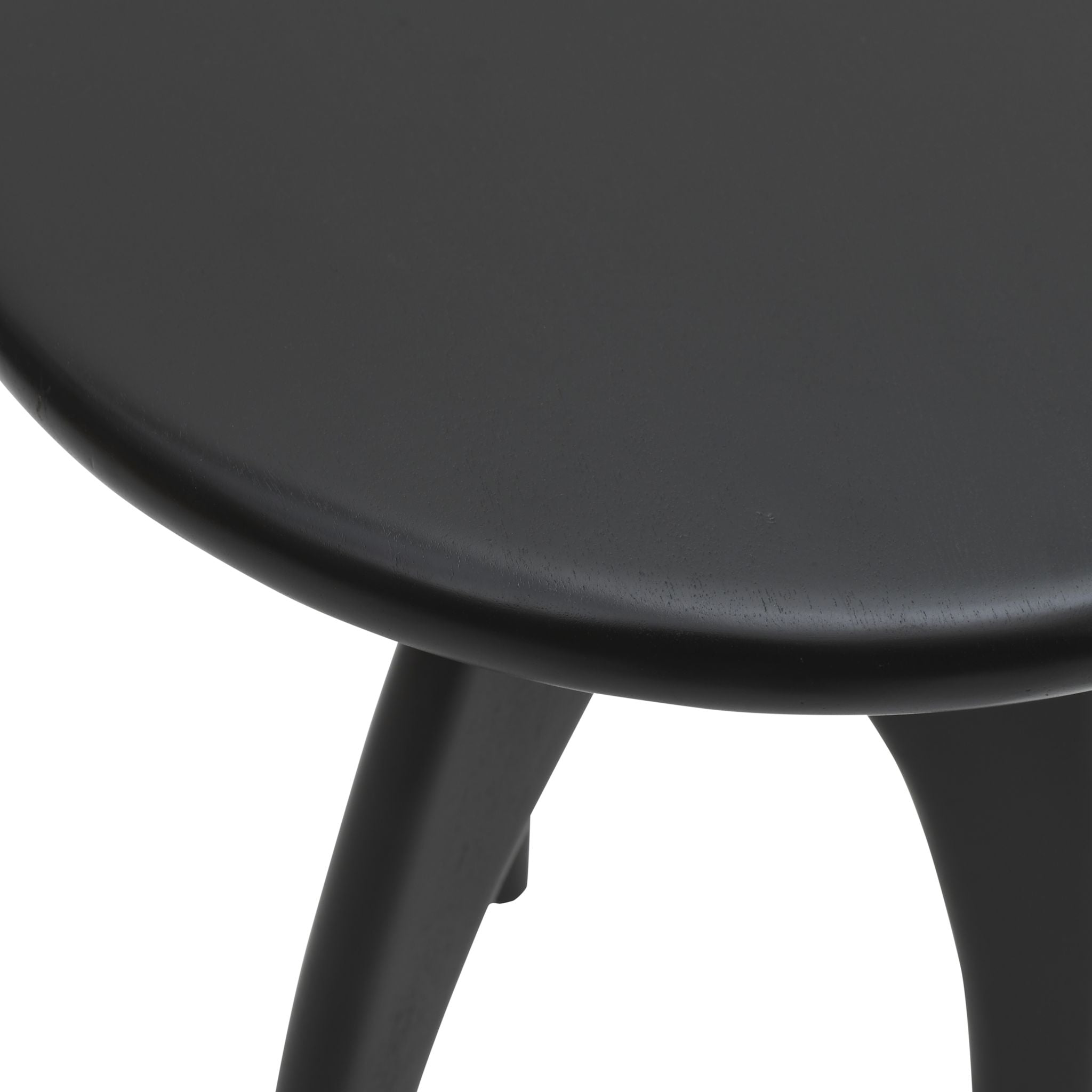 Modern Black Aero Accent Table - Stylish Side Table for Living Room, Bedroom & Office Decor - Perfect for Coffee, Books & Display