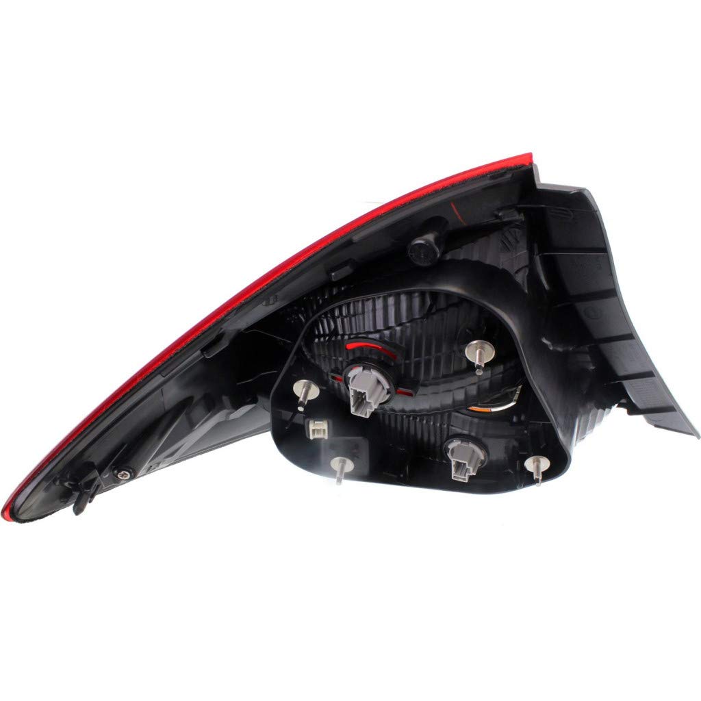 2013-2015 Honda Civic Sedan Pair Rear Tail Lights - Driver & Passenger Side (HO2804102 HO2805102 | 33550-TR0-A51 33500-TR0-A51) - Perfect for Replacement & Car Customization