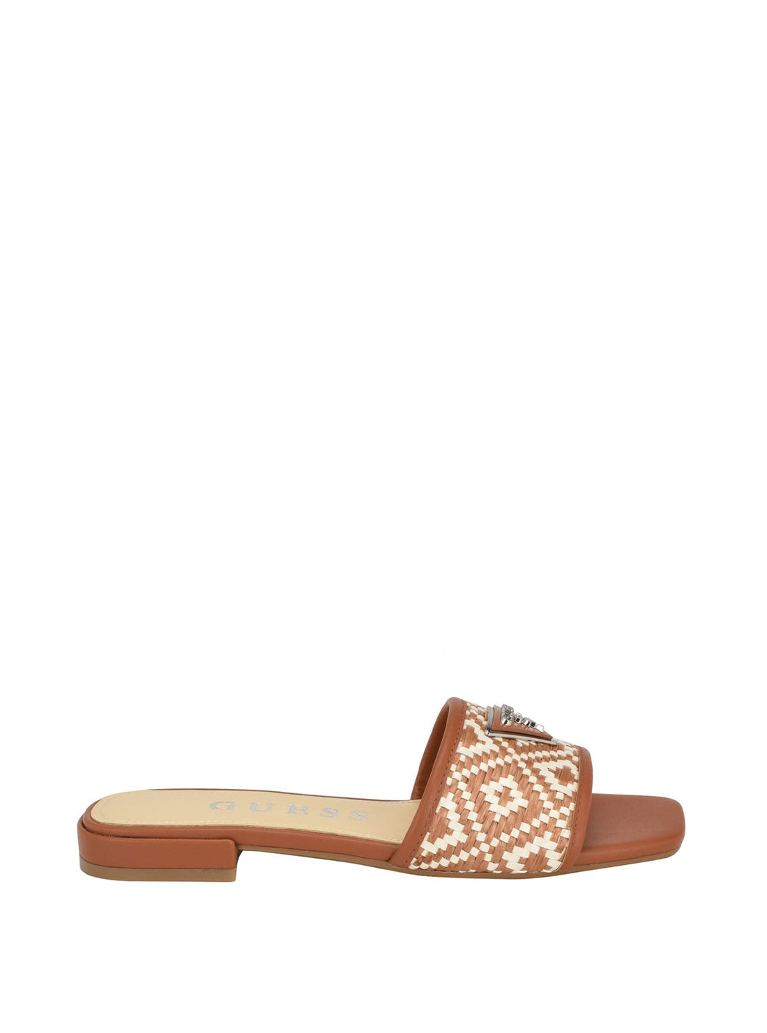 Brown Tamsen Slide Sandals for Women - Comfortable Summer Casual Slides with Soft Cushioning - Perfect for Beach, Pool, and Outdoor Wear