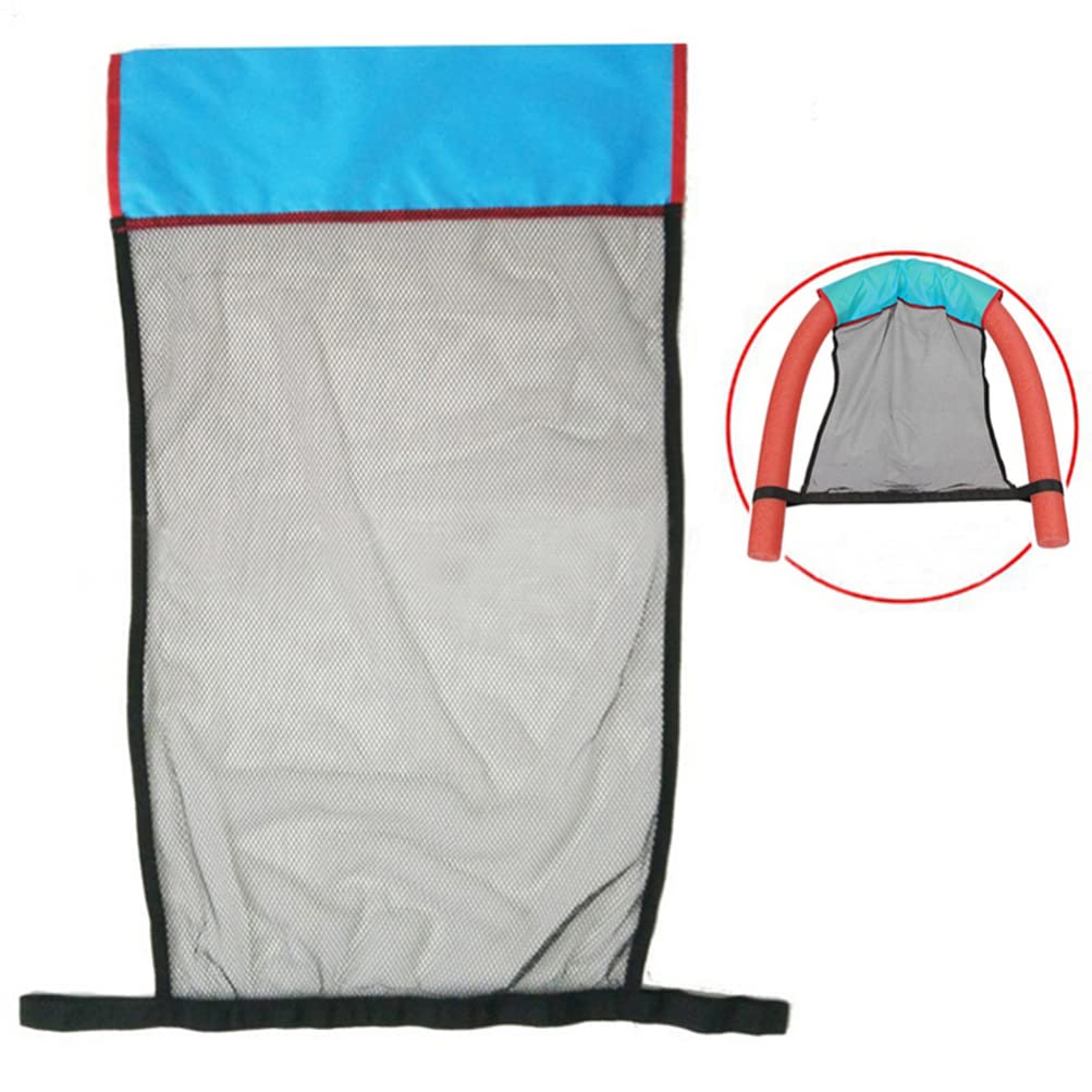 DOITOOL Red Mesh Pool Float Chair - Floating Pool Noodle Chair for Swimming, Relaxing & Lounging in Water - Comfortable Mesh Sling Design for Adults & Kids - Perfect for Pool Parties, Beach Days & Summer Relaxation