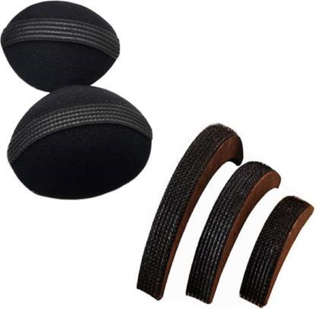 Stylish Sarpa Puff Maker Set of 5 - Perfect for DIY Hair Styling, Salon Use & Home Beauty Care