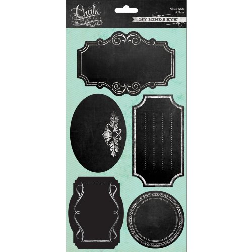 Chalk Studio 2 Premium Cardstock Stickers & Labels for Scrapbooking, Journaling, Planner Decoration - DIY Craft Supplies for Bullet Journals, Gift Wrapping, and Home Decor