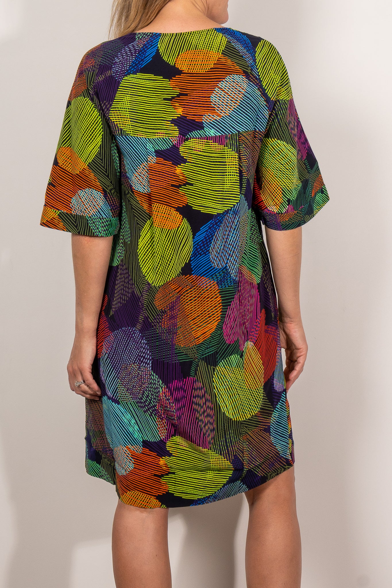 ELK Foljer Ombra Print Dress - Stylish Floral Summer Dress for Women, Perfect for Beach Vacations, Parties & Casual Outings