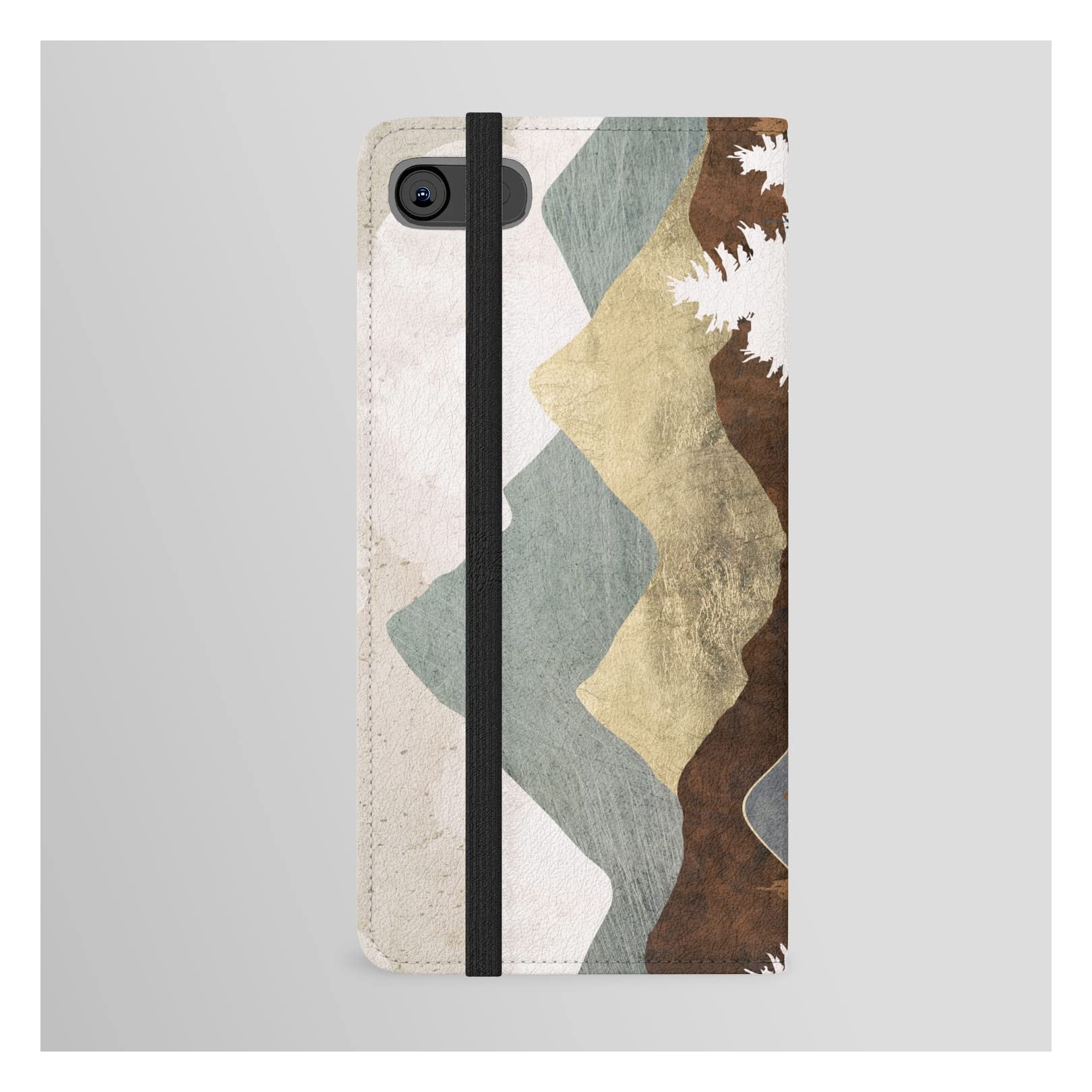 Forest View Art Phone Case for iPhone 8 - Durable Wallet Case with Card Slots | Perfect for Travel, Commuting & Everyday Use