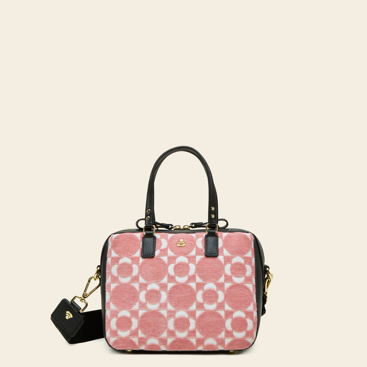 Vintage Iris Handbag for Women - Retro Tile Candy Print Crossbody Purse - Perfect for Casual Outings, Travel, and Everyday Use