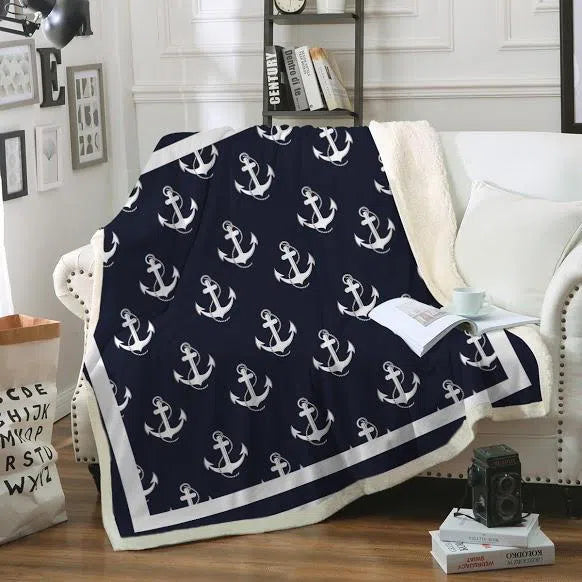 Cozy Sherpa Blanket for Couch - Ultra Soft & Warm Throw for Winter - Perfect for Snuggling on the Sofa, Bed or Movie Nights